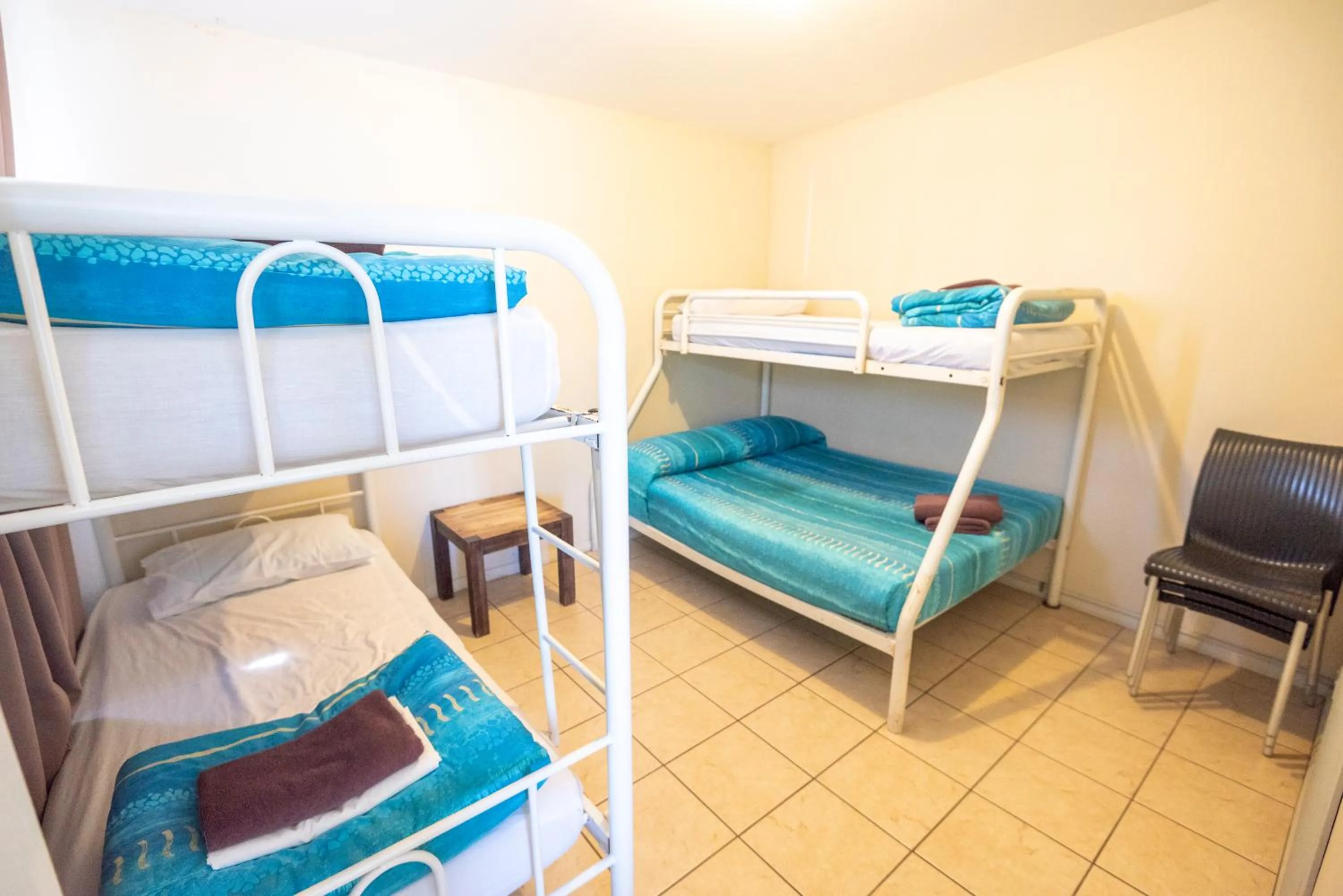 Bed in Belair Gardens Caravan Park