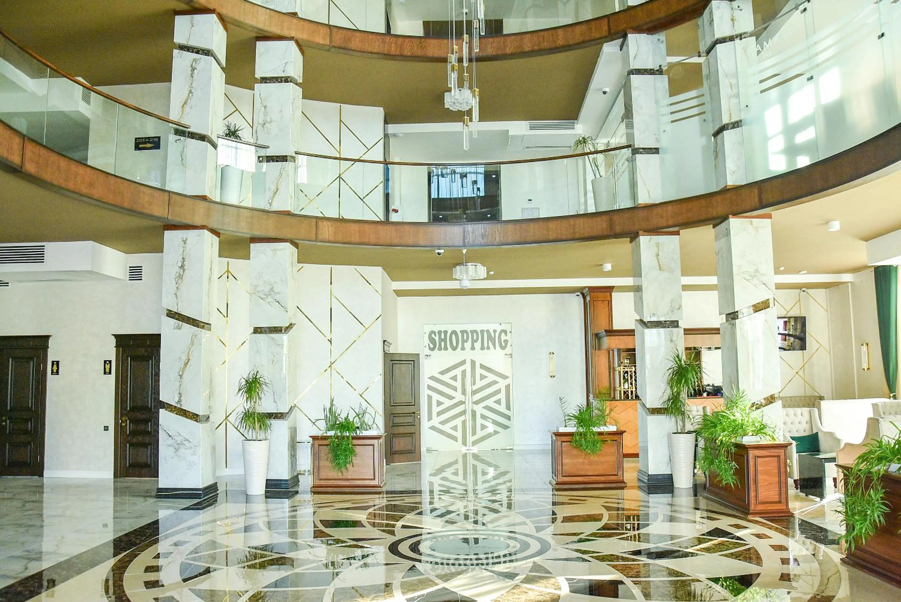Facade/entrance in Ramada by Wyndham Turkistan