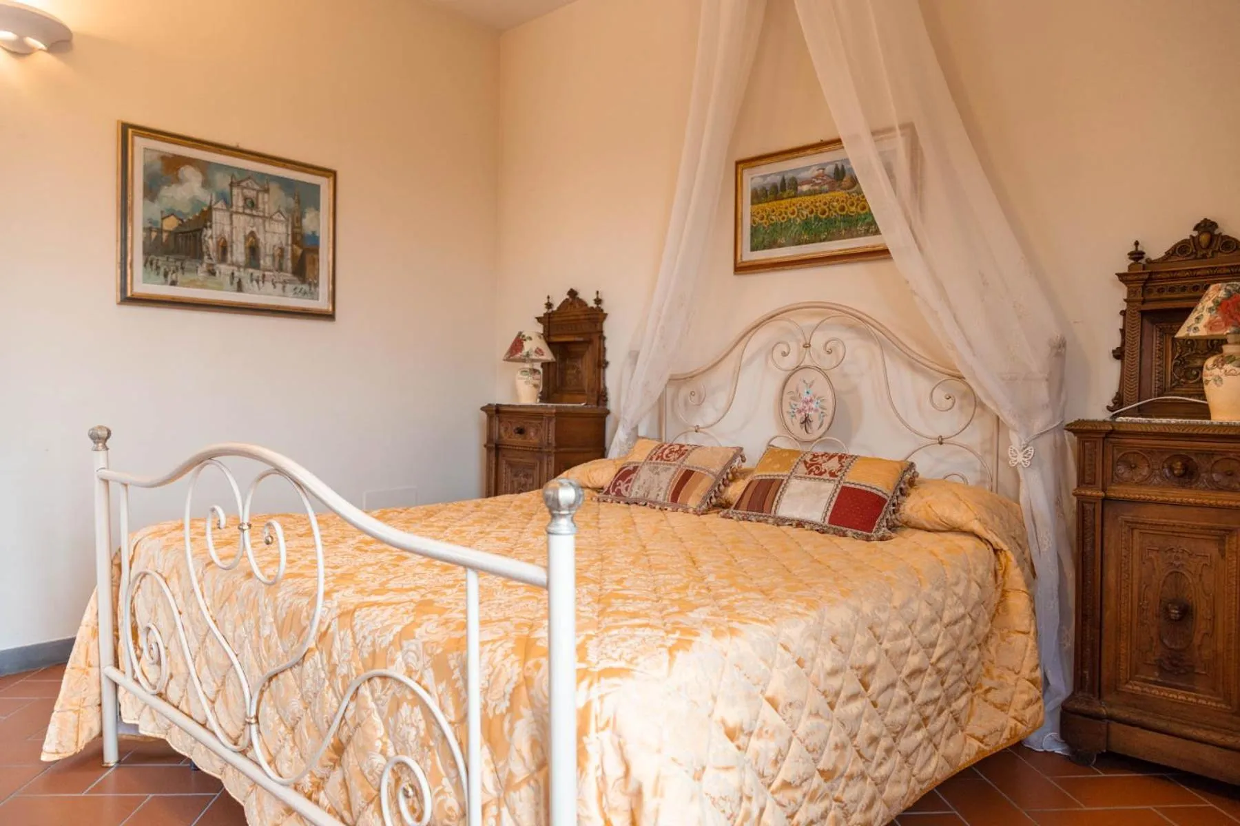 Bed in Villa La Malva