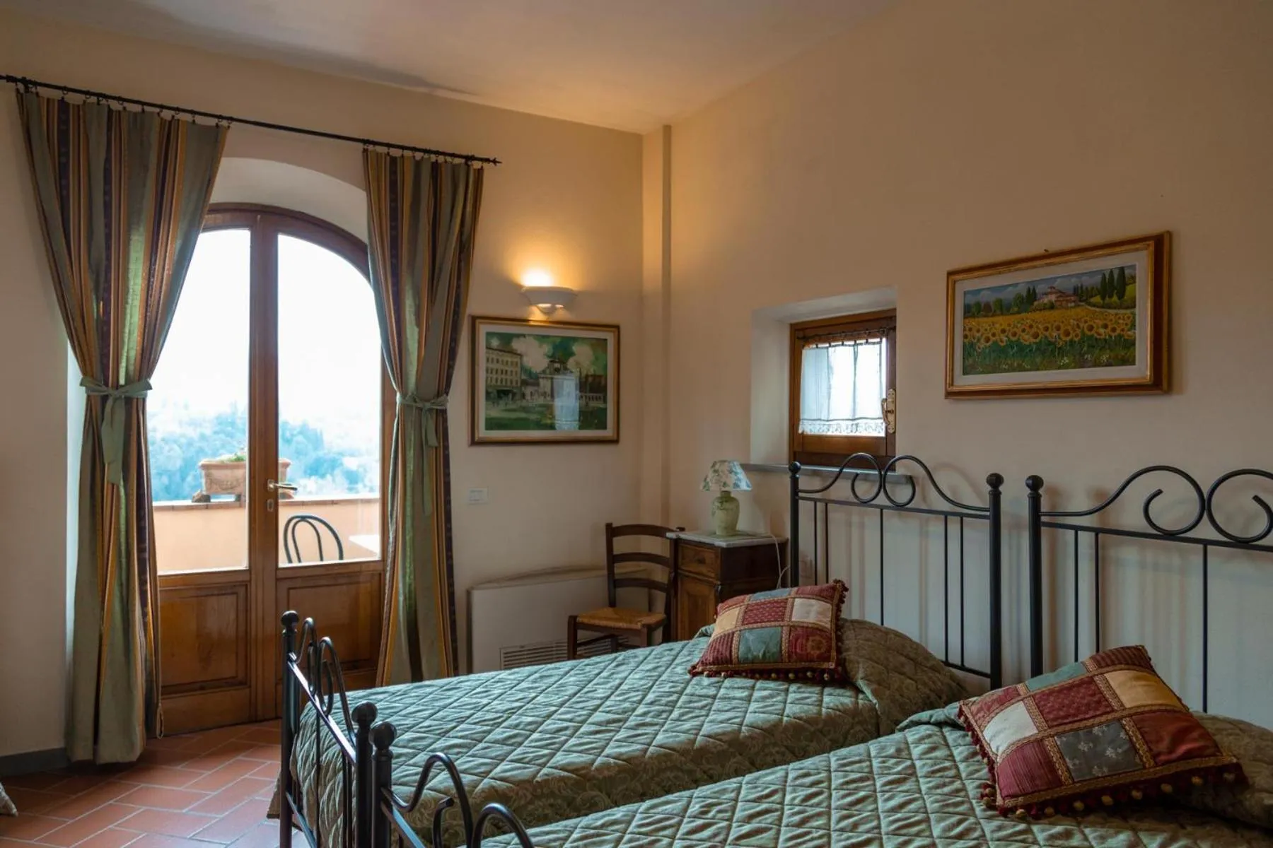 Bed in Villa La Malva