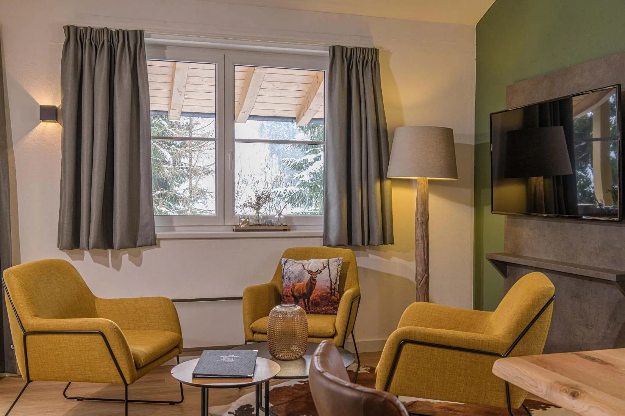 Living room in AlpenParks Apartment & Ferienresort Rehrenberg Viehhofen