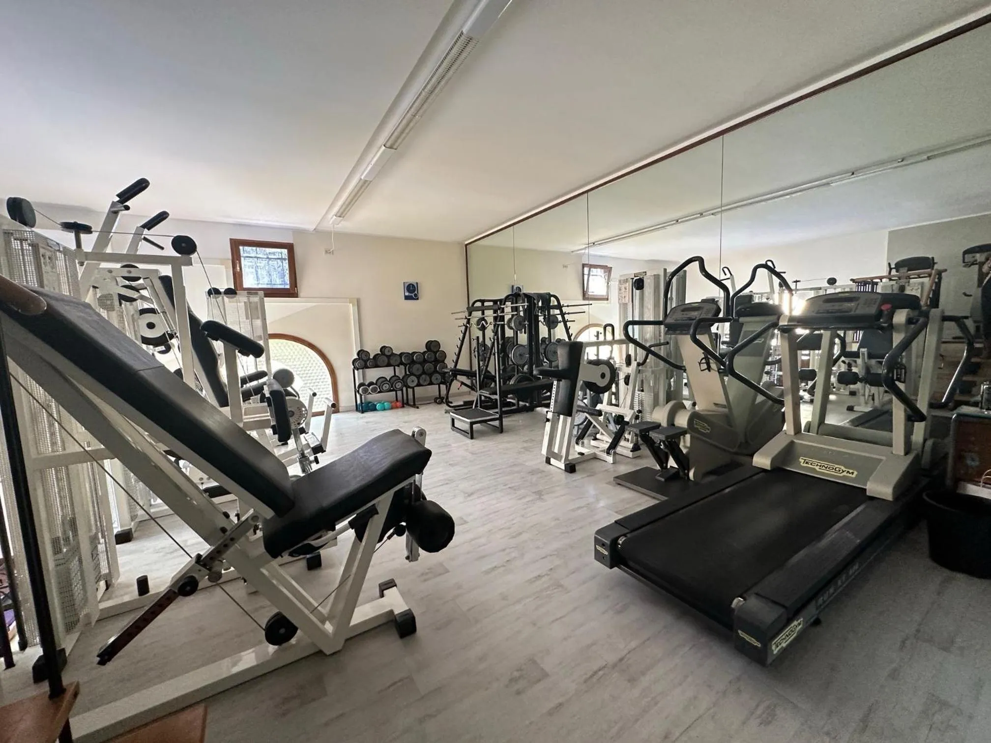 Fitness centre/facilities in Hotel Villa Braida