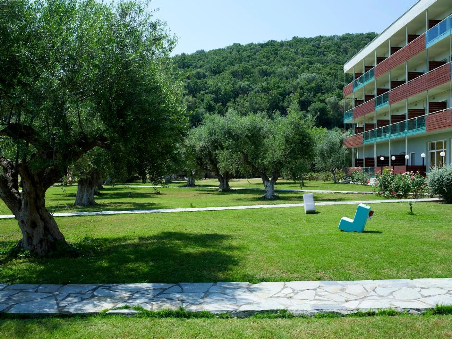 Garden in Belle Helene Hotel