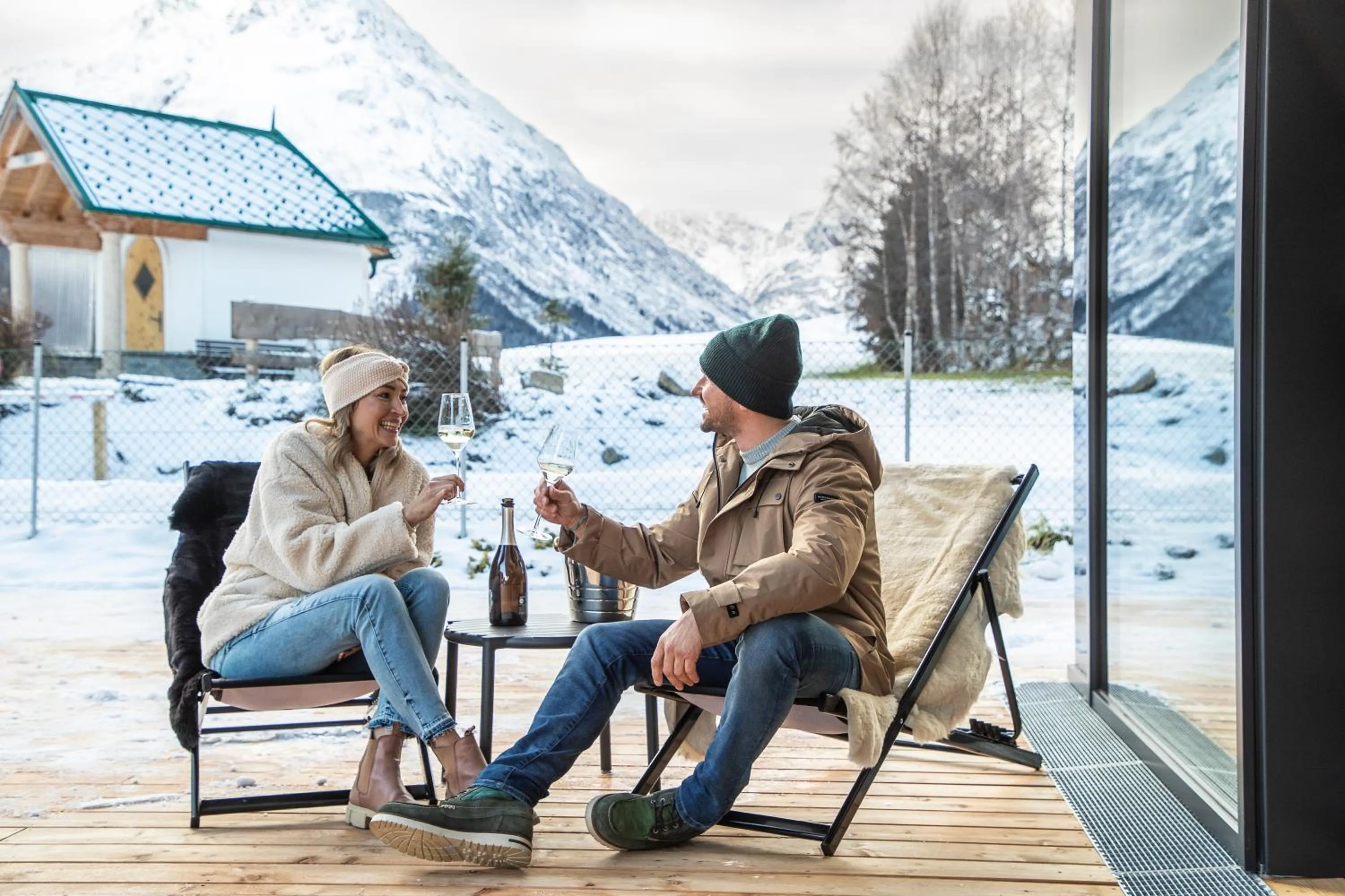 Natural landscape in All-Suite Resort Paznaun