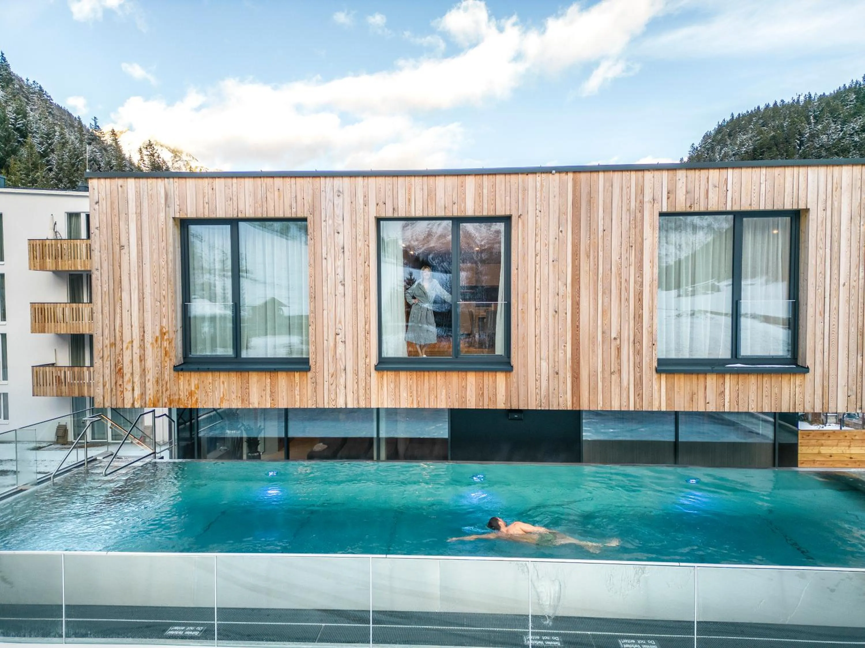 Property building in All-Suite Resort Paznaun