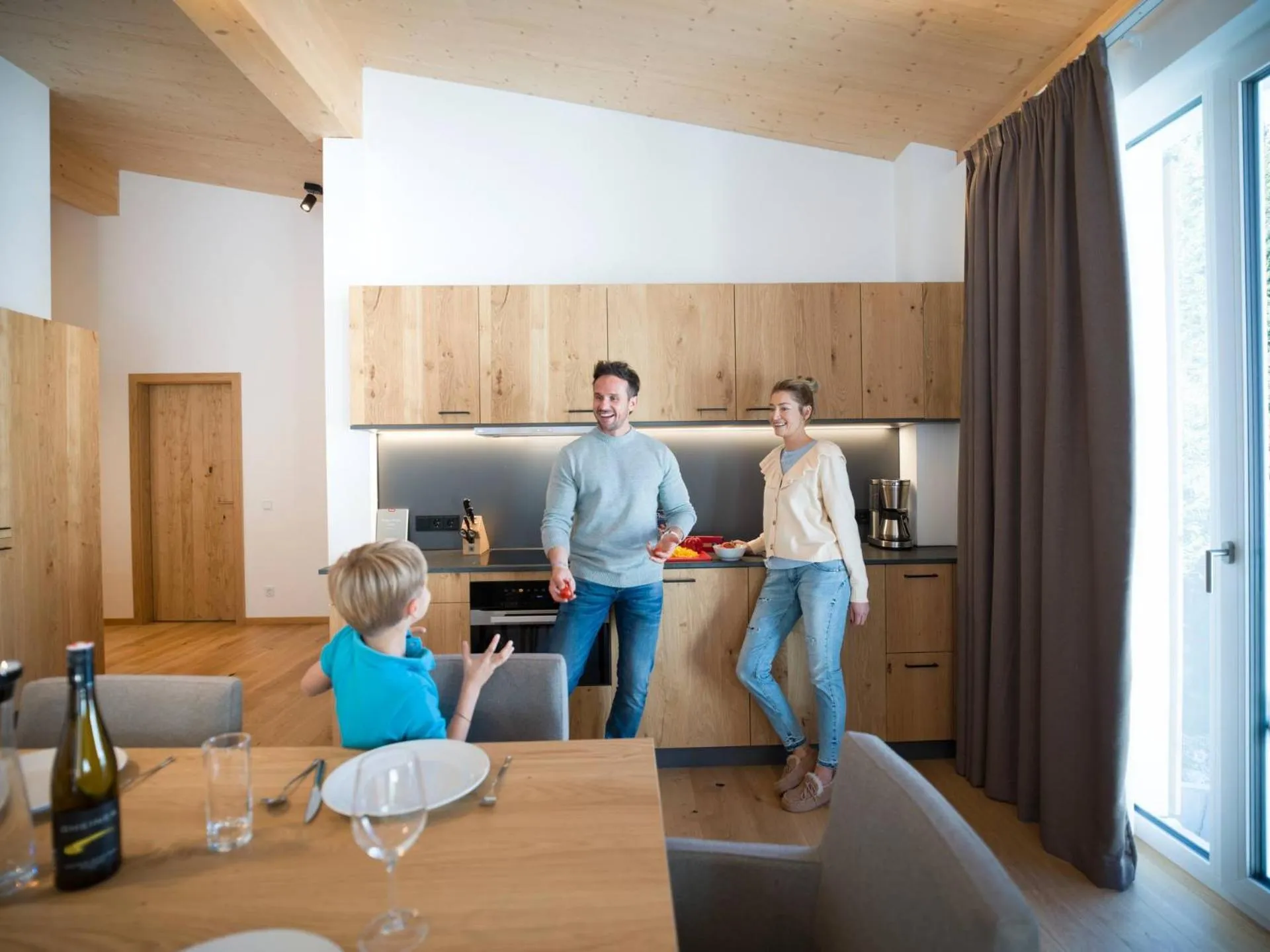 kitchen in All-Suite Resort Paznaun