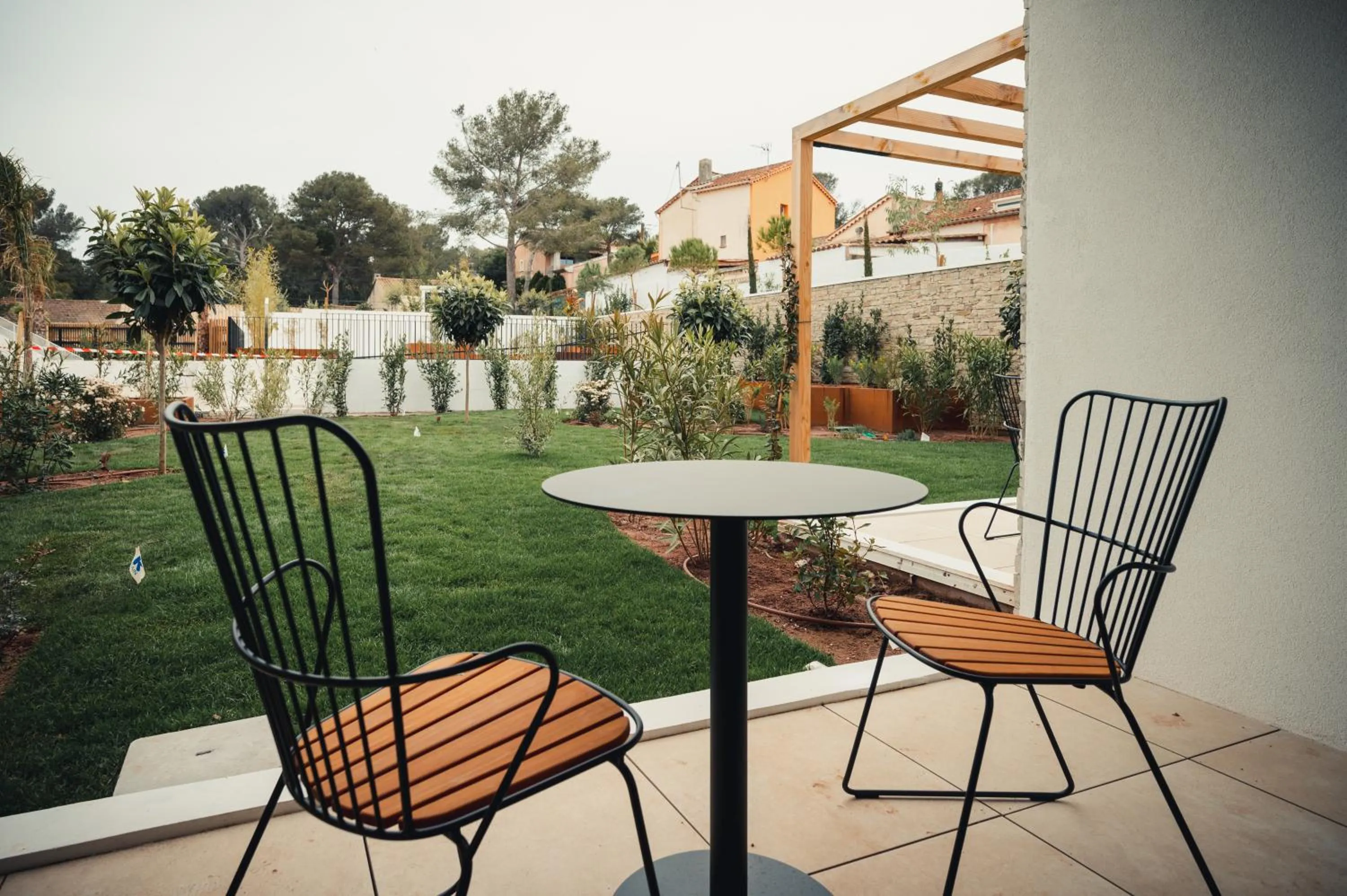 Balcony/Terrace in Van der Valk Hotel Bloom Saint Aygulf