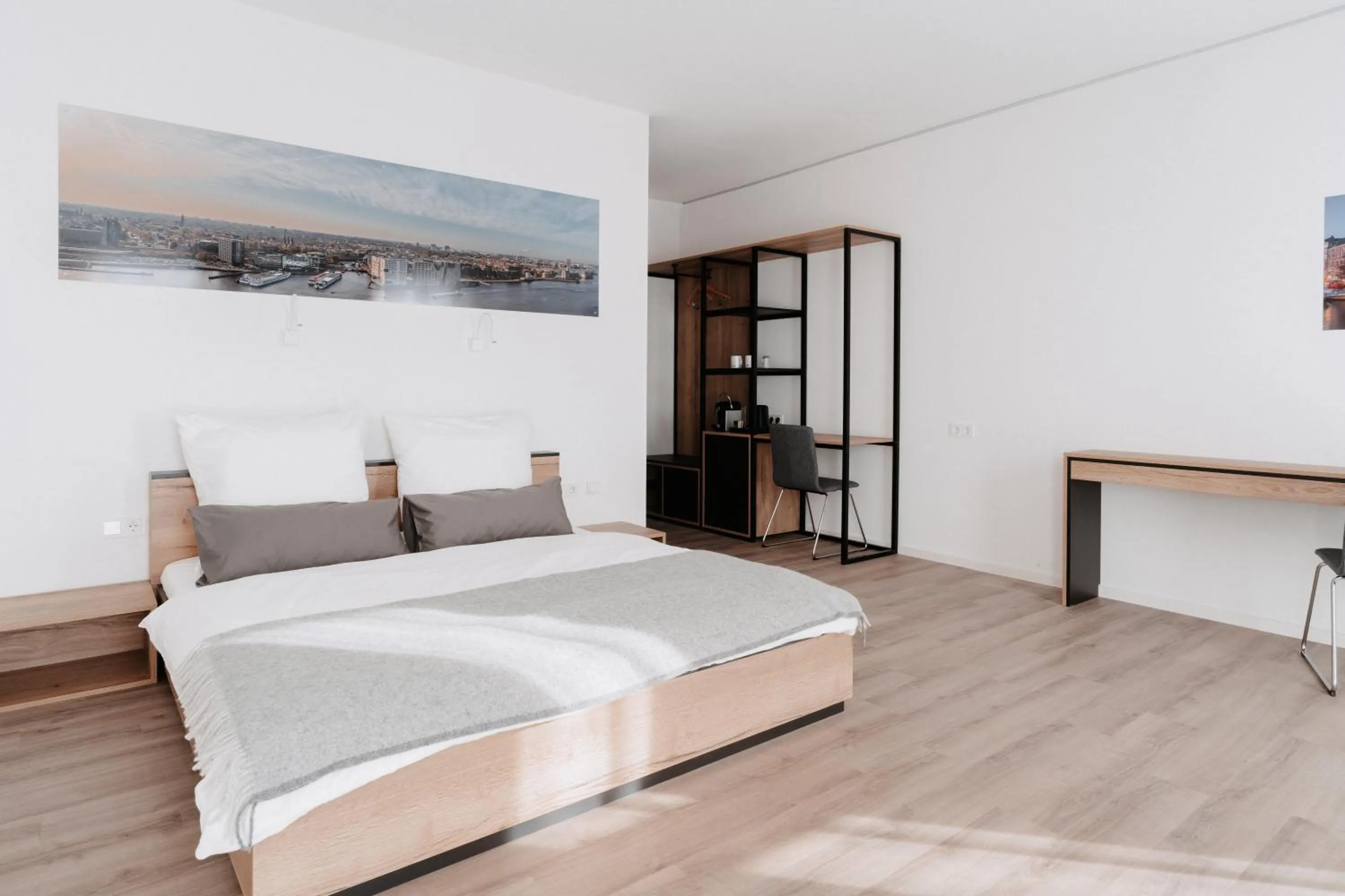 Bed in STEP INN The Fair Hotel