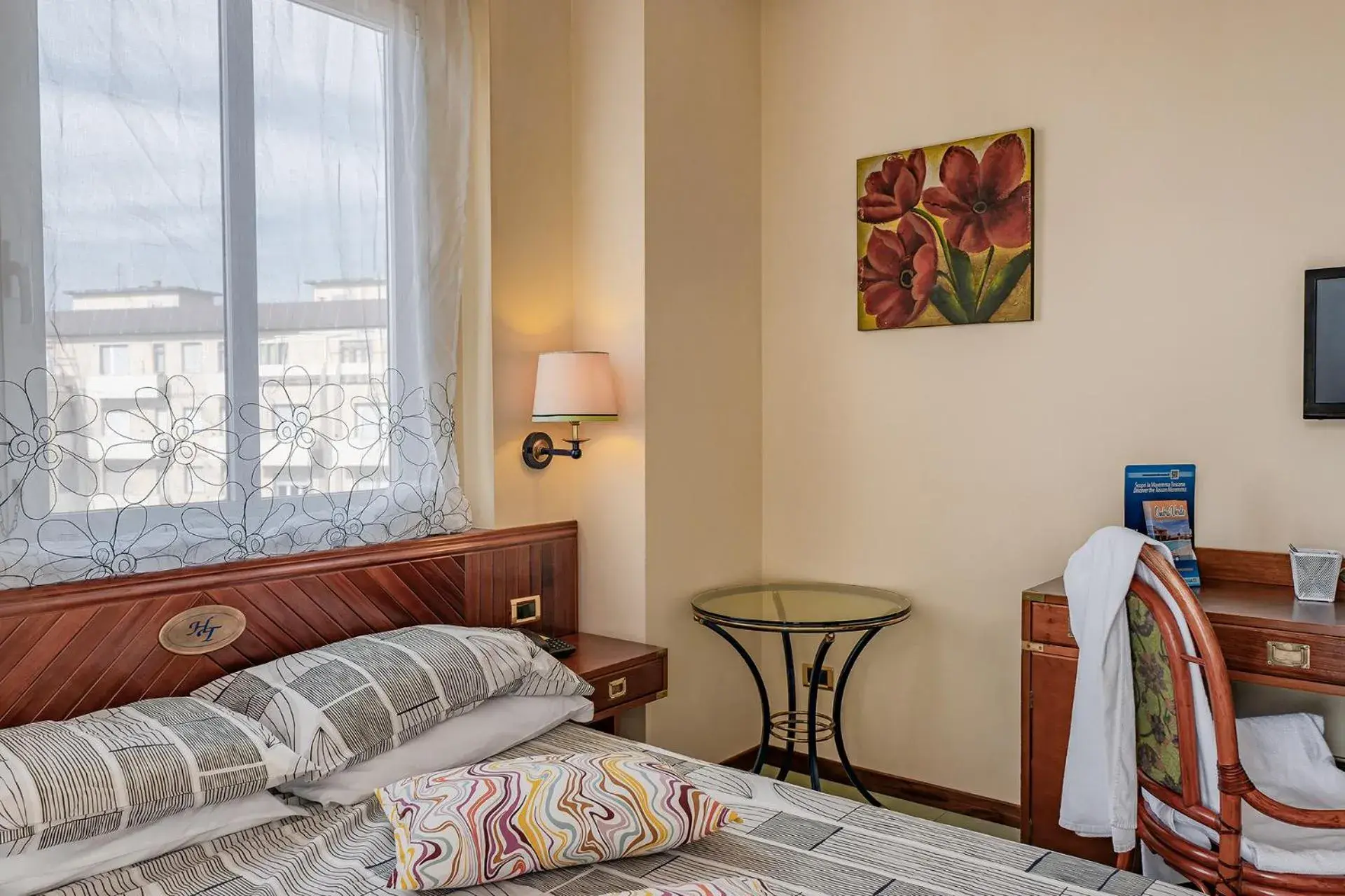 Double Room with Balcony and Sea View in Vintage Hotel Tornese - Business & Events Double Room with Balcony and Sea View in Vintage Hotel Tornese - Business & Events