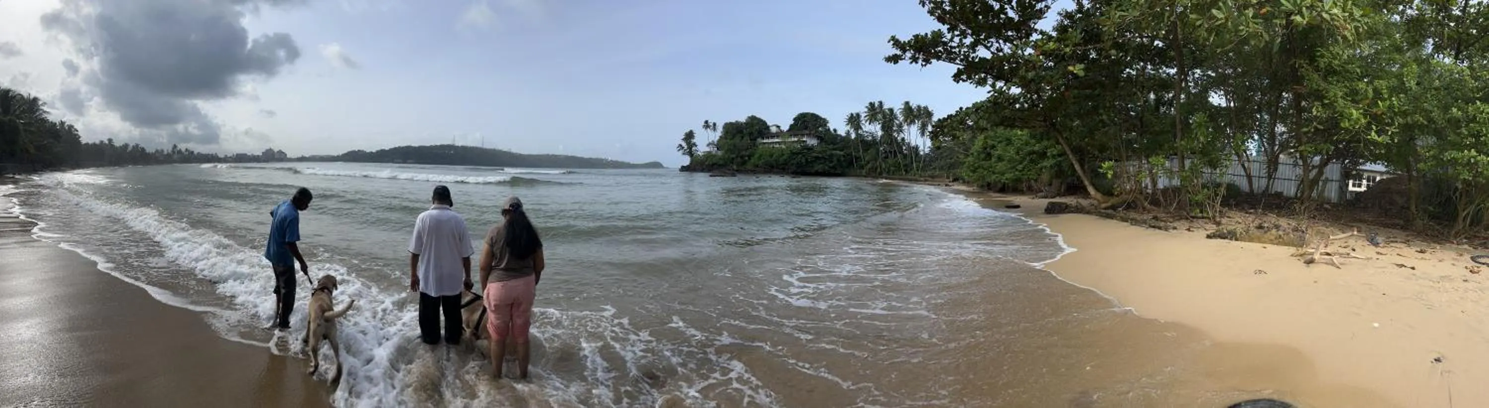 Beach in Tanty’s Hostel
