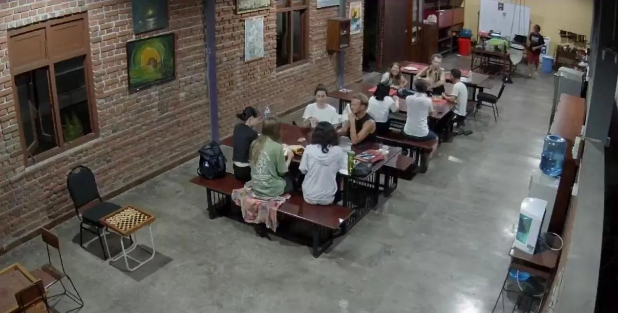 Breakfast in Tanty’s Hostel