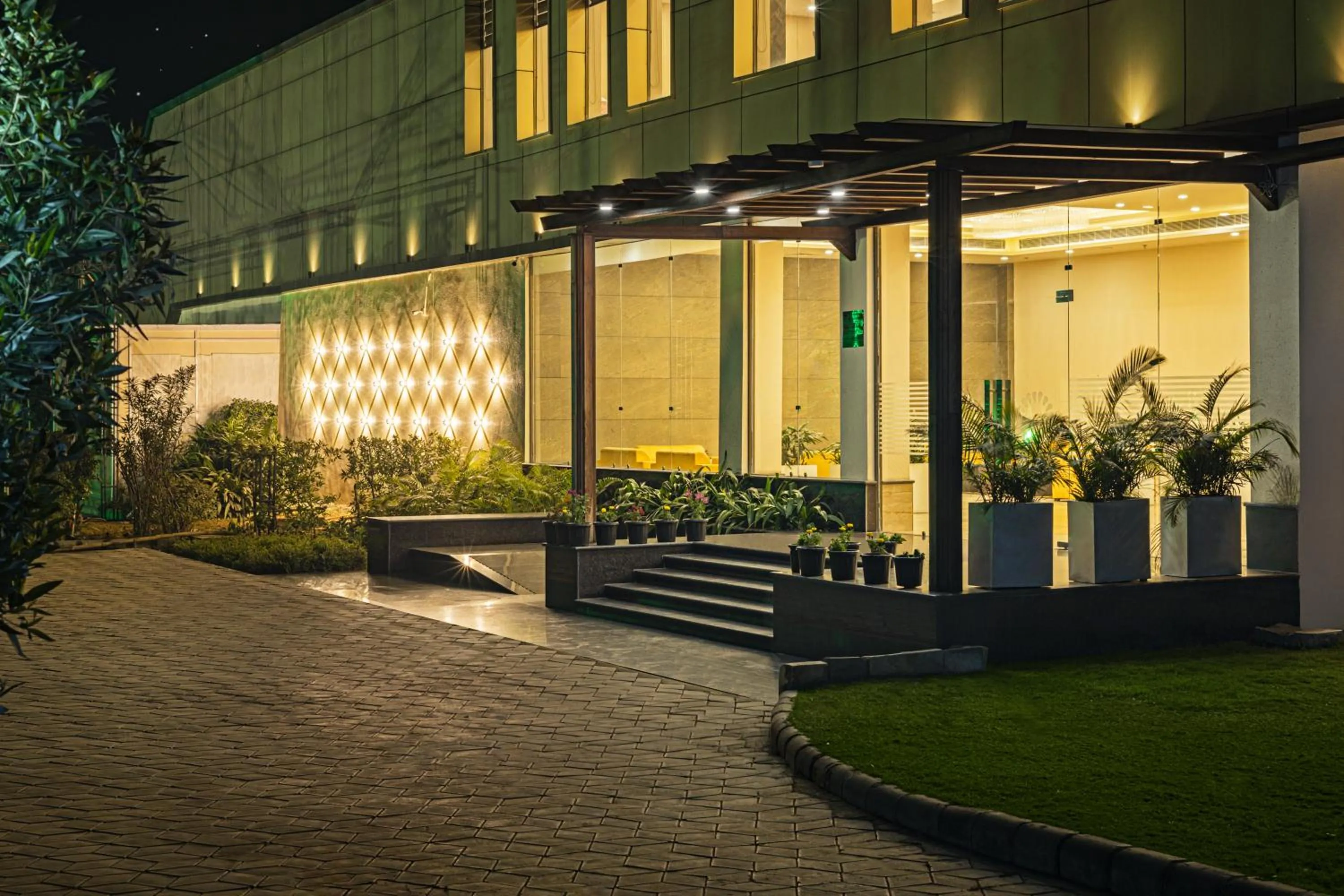 Facade/entrance in Sterling Mantra Haridwar