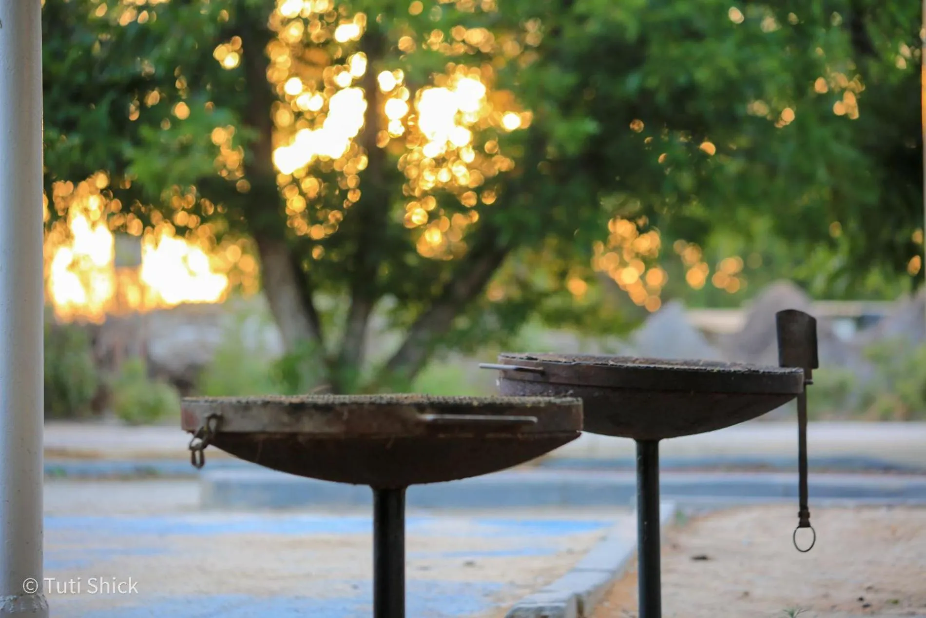 BBQ facilities in Mandara - Country Lodging