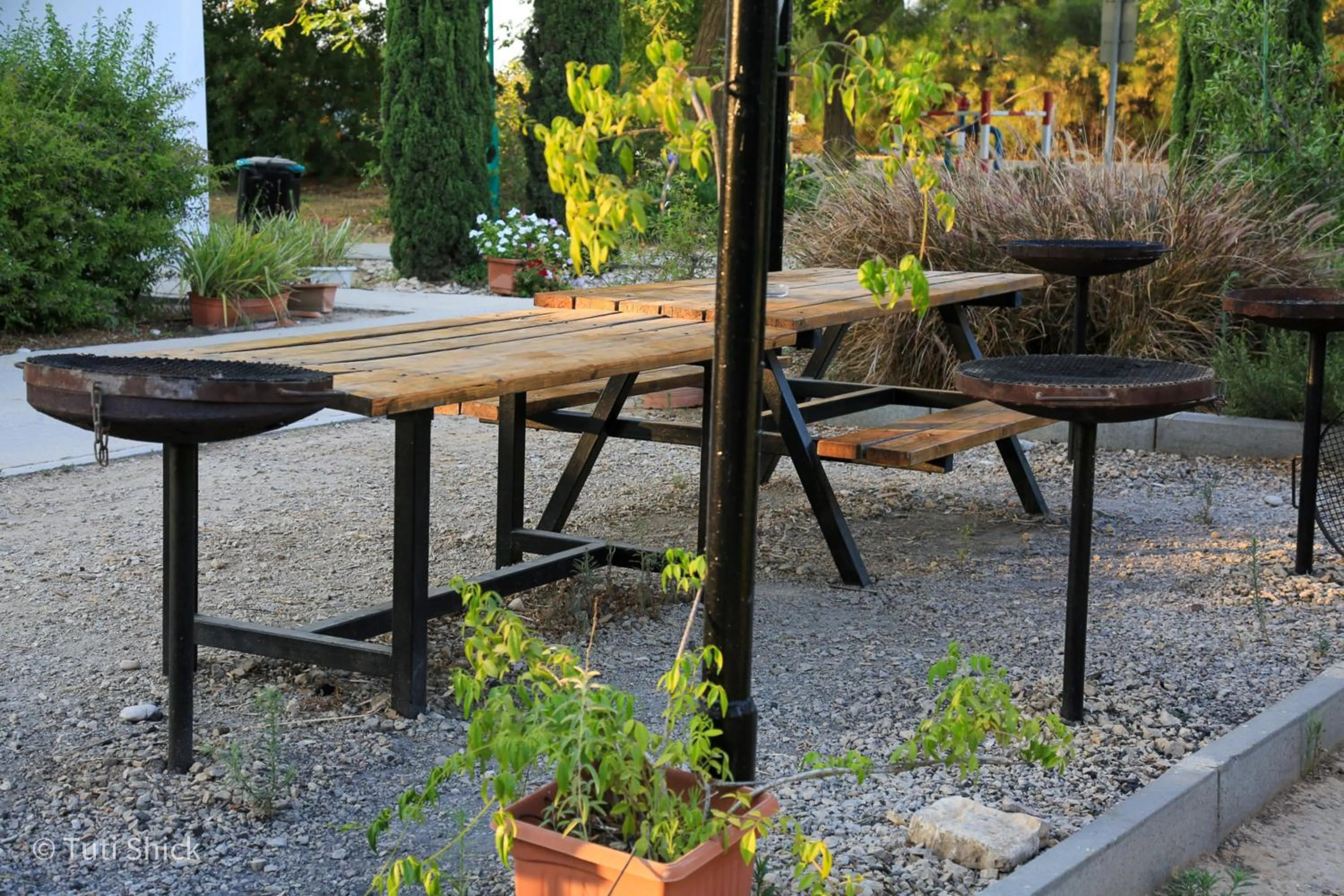 BBQ facilities in Mandara - Country Lodging