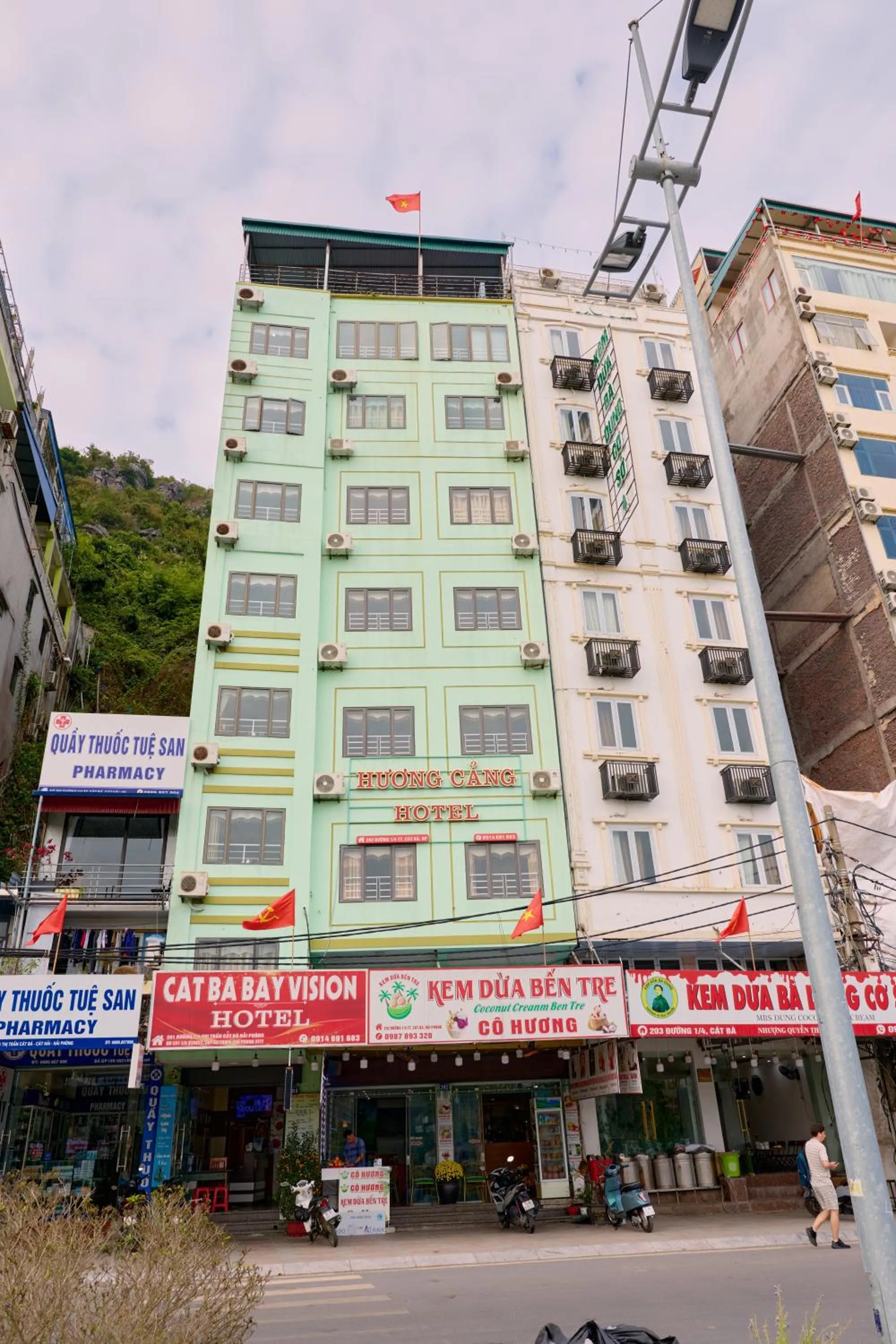 Property building in Huong Cang Sea View Hotel