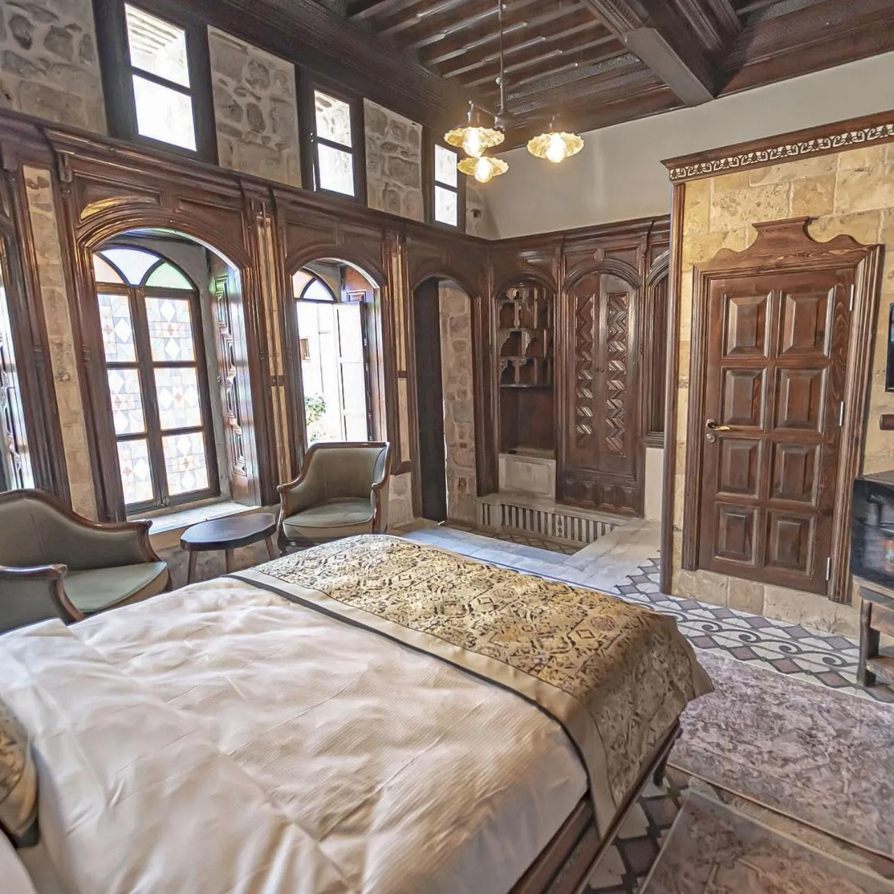 Bed in Konak Avula Boutique Hotel