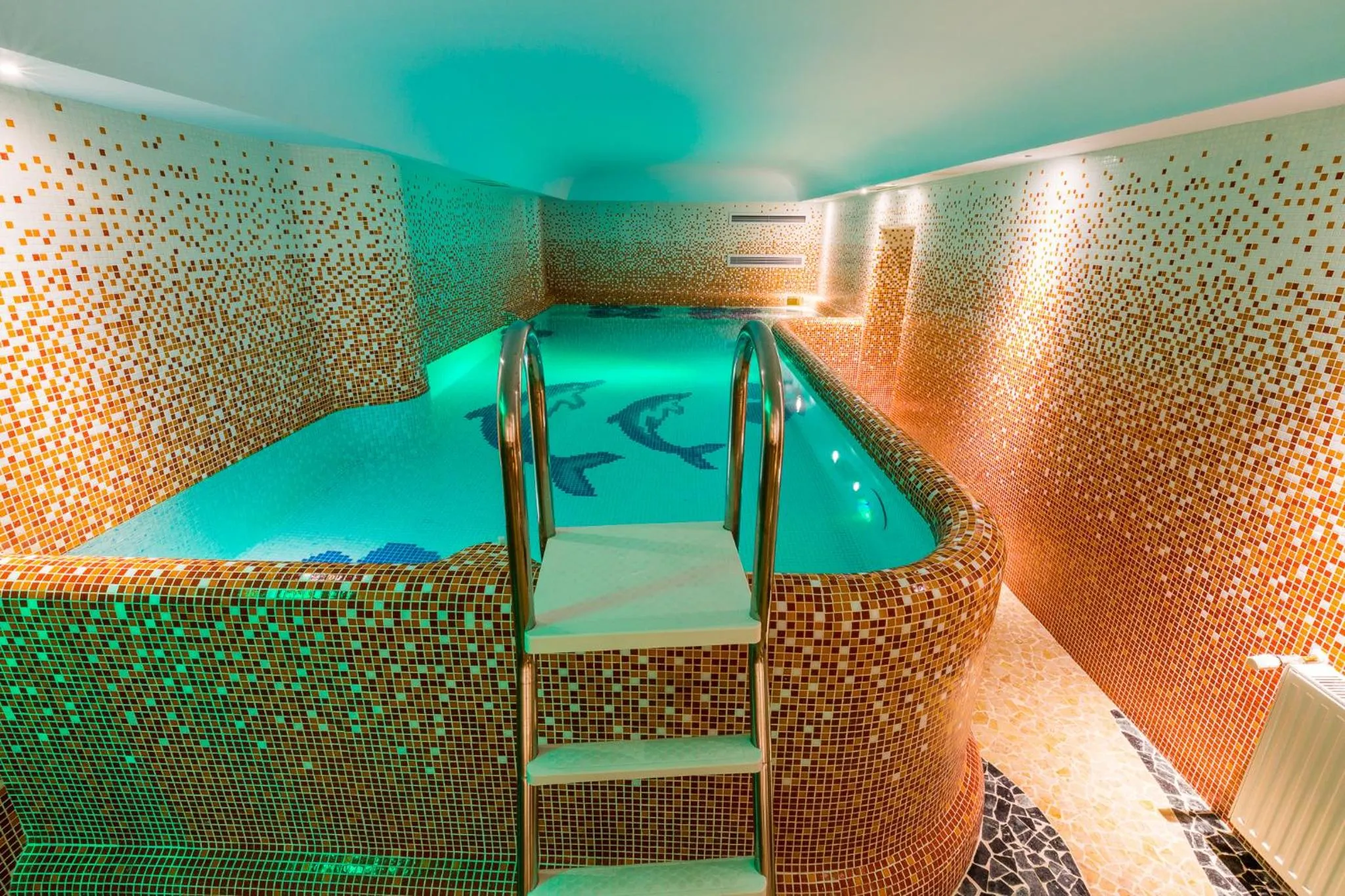 Swimming pool in Hotel Boutique Belvedere