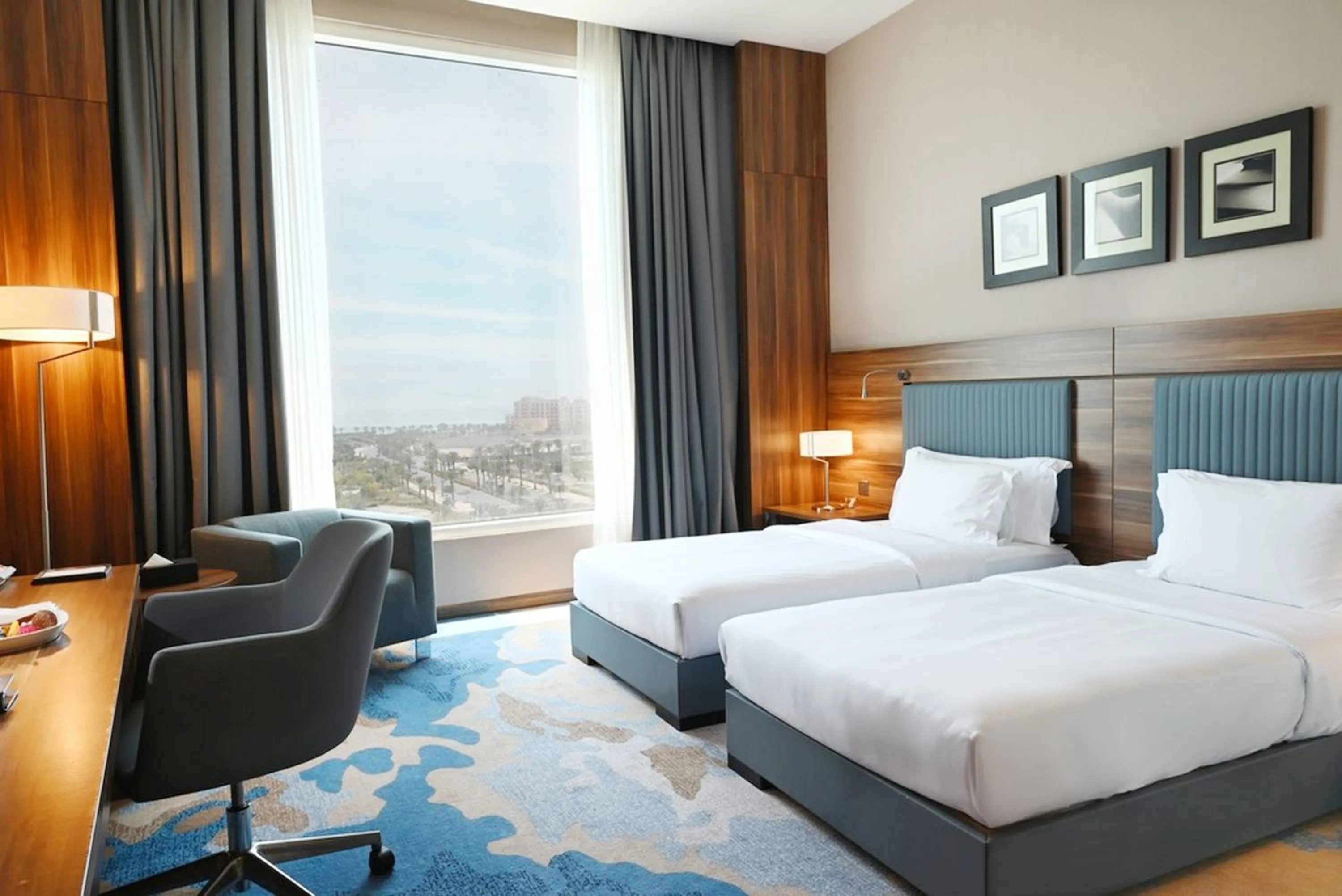 Bed in Bay La Sun Hotel and Marina - Emaar King Abdullah Economic City