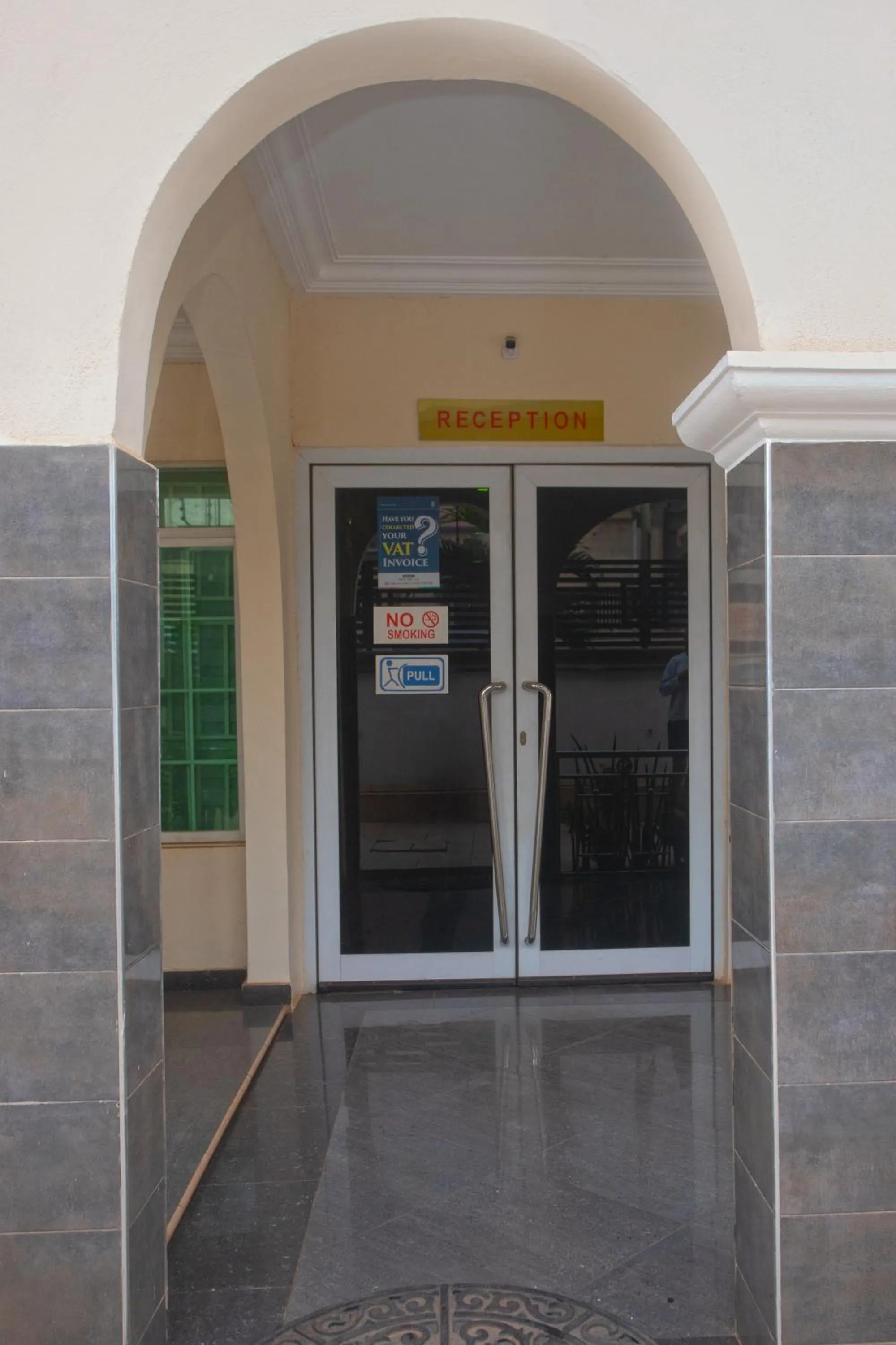 Facade/entrance in Labev Hotel