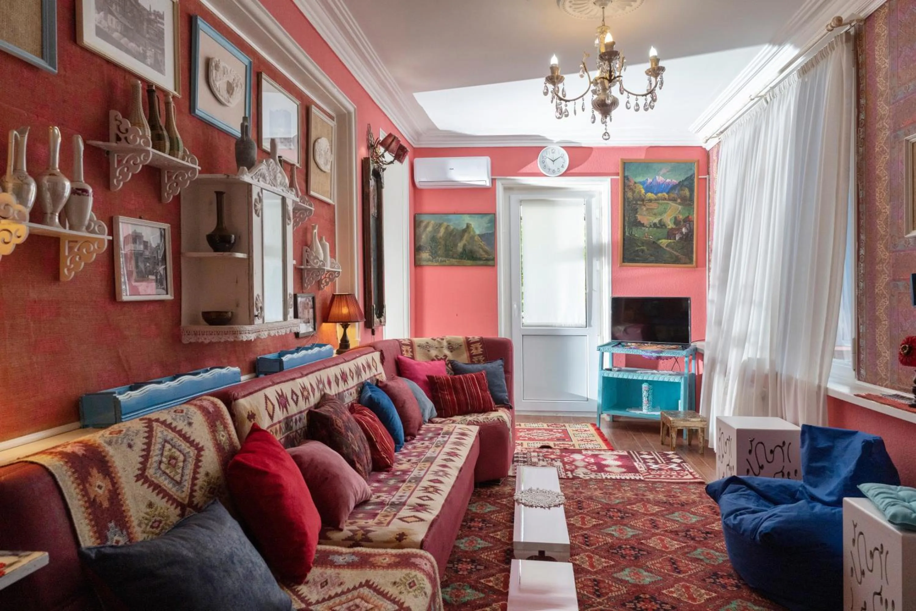 Living room in Elia Boutique Hostel & Apart-Hotel