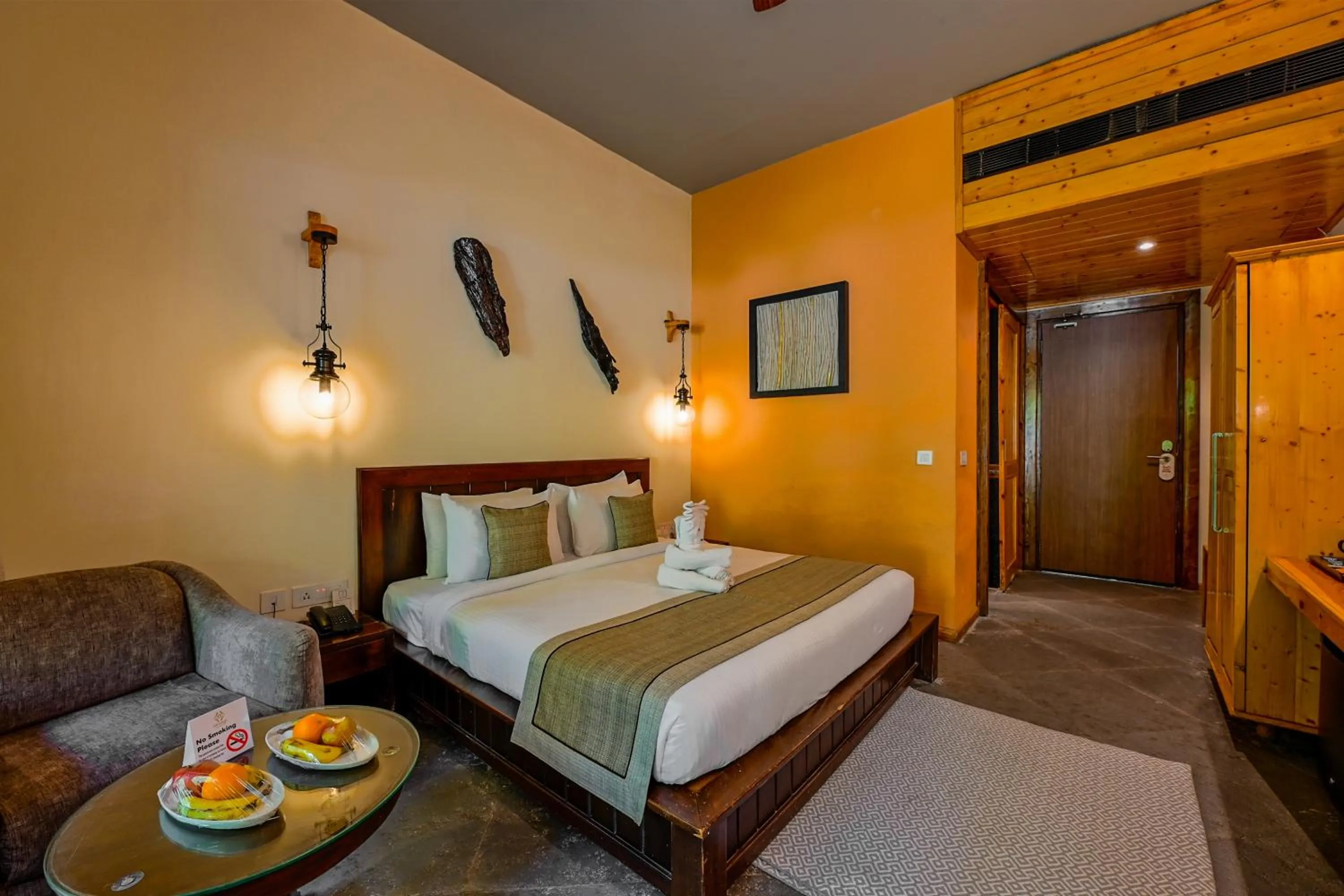 Bedroom, Bed in Tarangi Resort and Spa