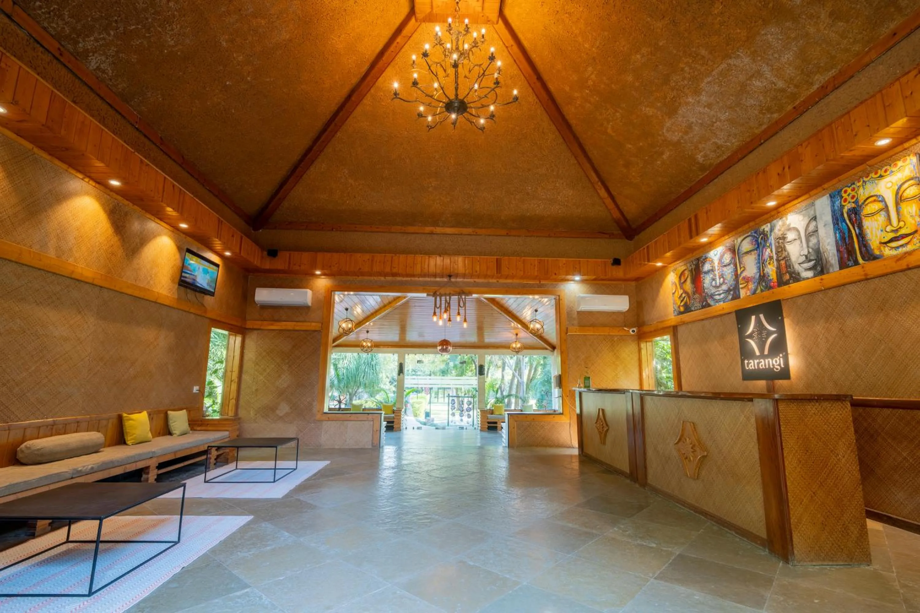 Lobby or reception in Tarangi Resort and Spa