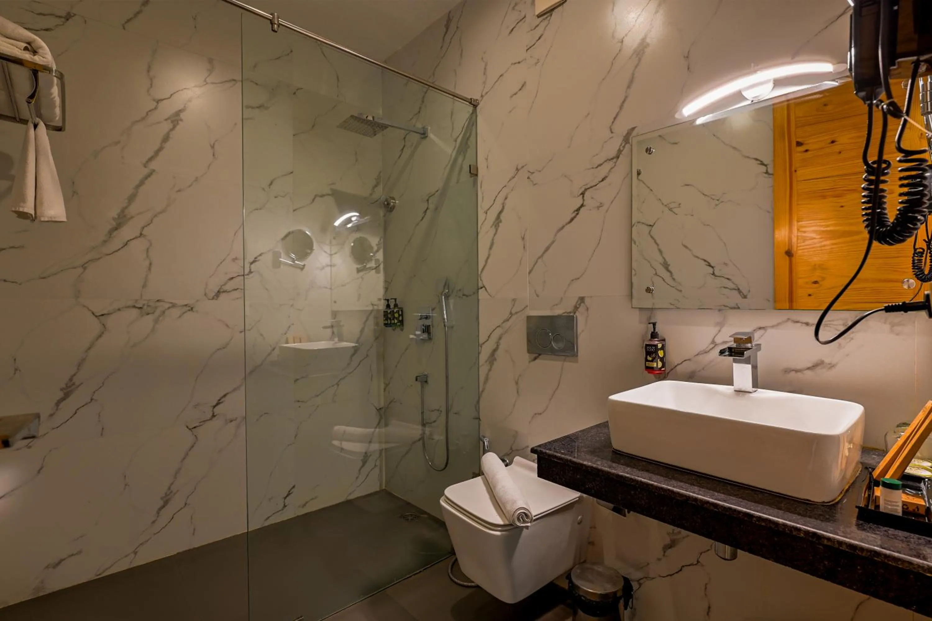 Bathroom in Tarangi Resort and Spa