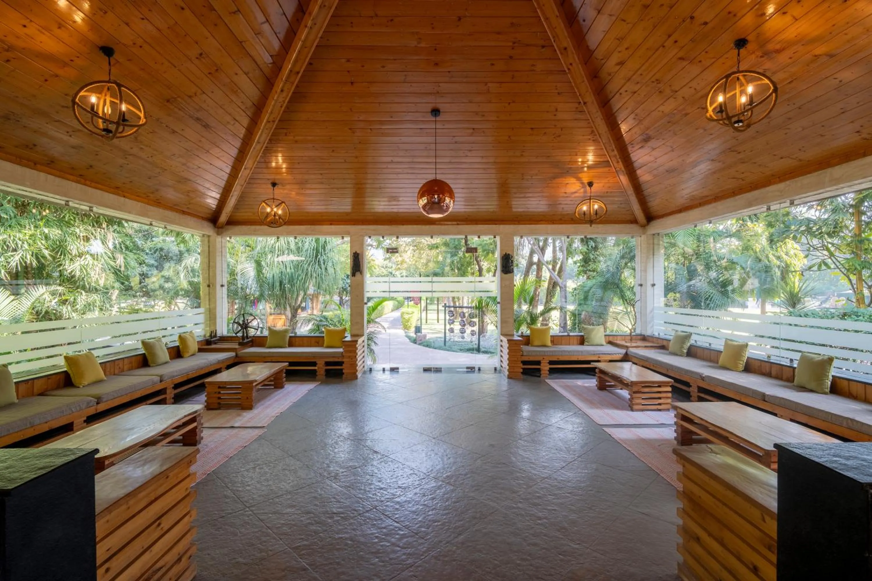 Lobby or reception in Tarangi Resort and Spa