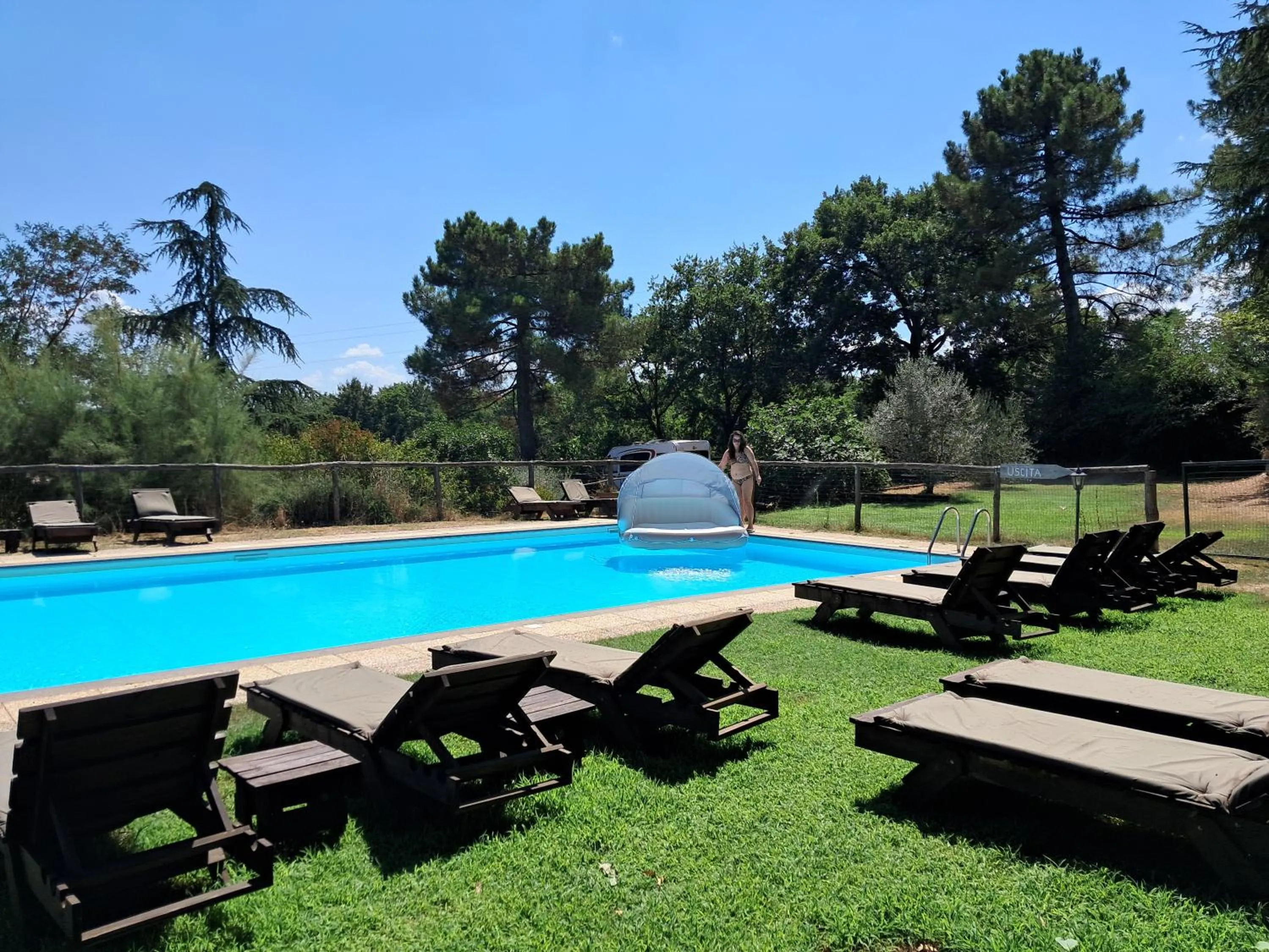 Garden view in Il Sentiero