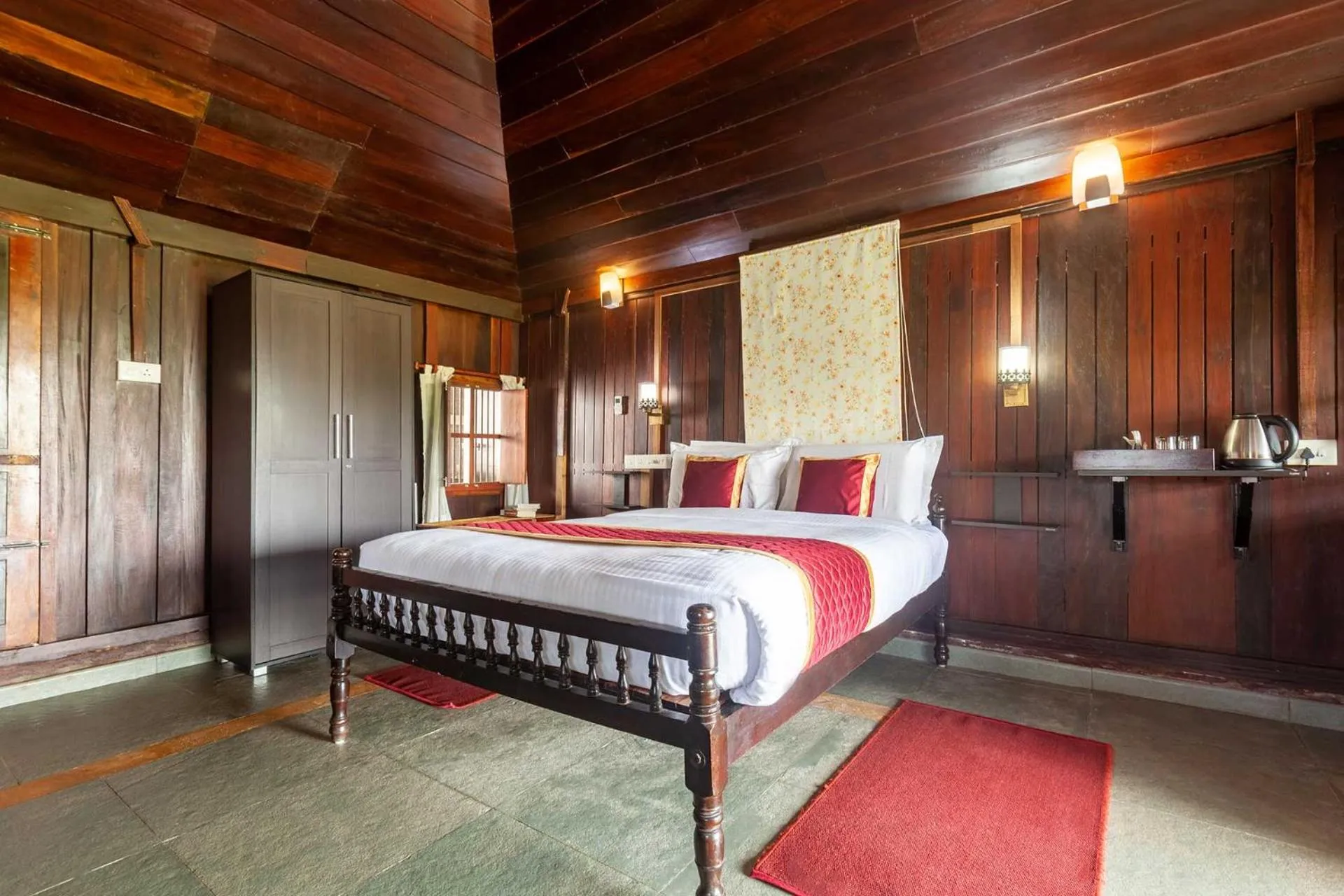 Bedroom, Bed in Deshadan's Tarangi Beach Villas,Marari