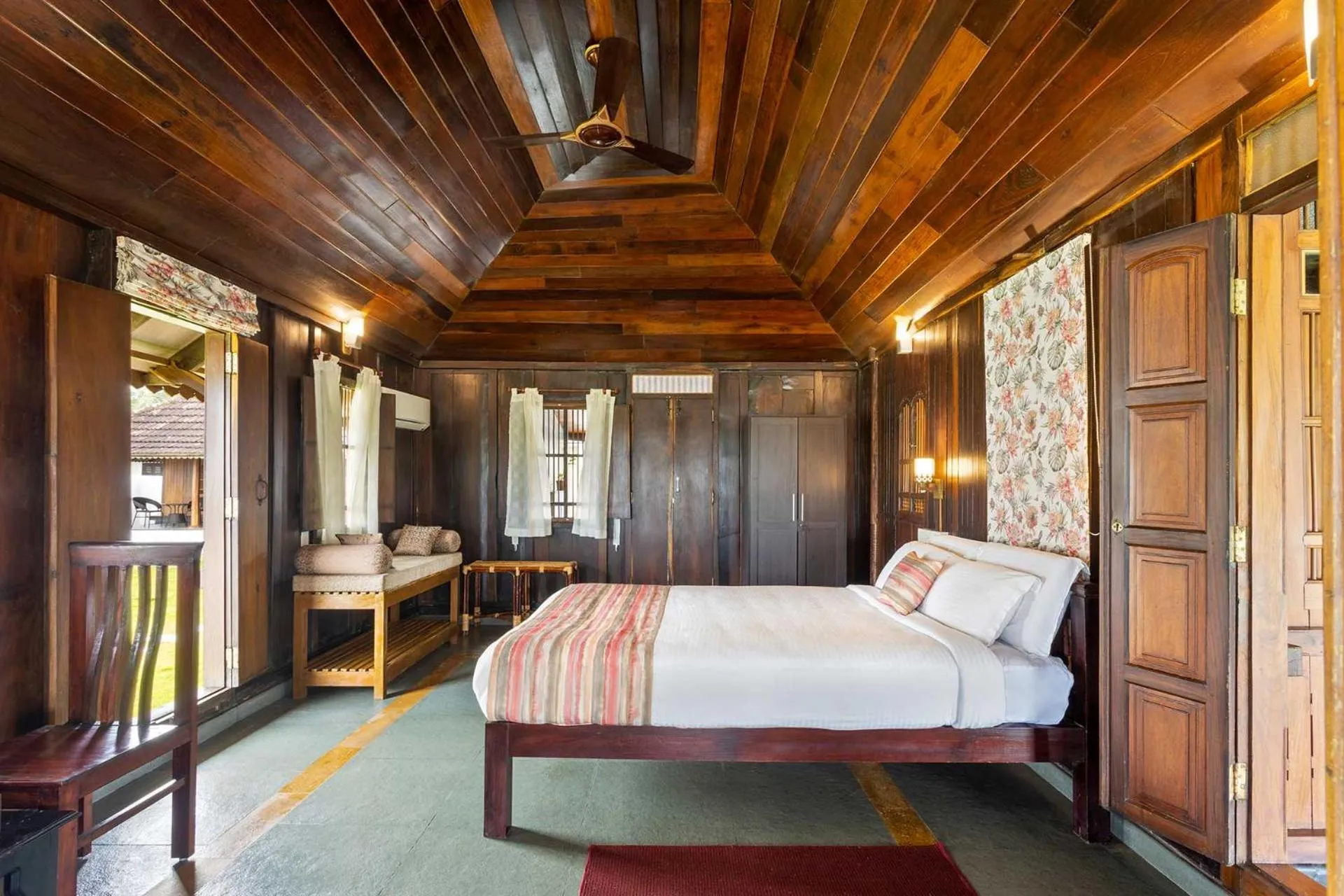 Bedroom, Bed in Deshadan's Tarangi Beach Villas,Marari