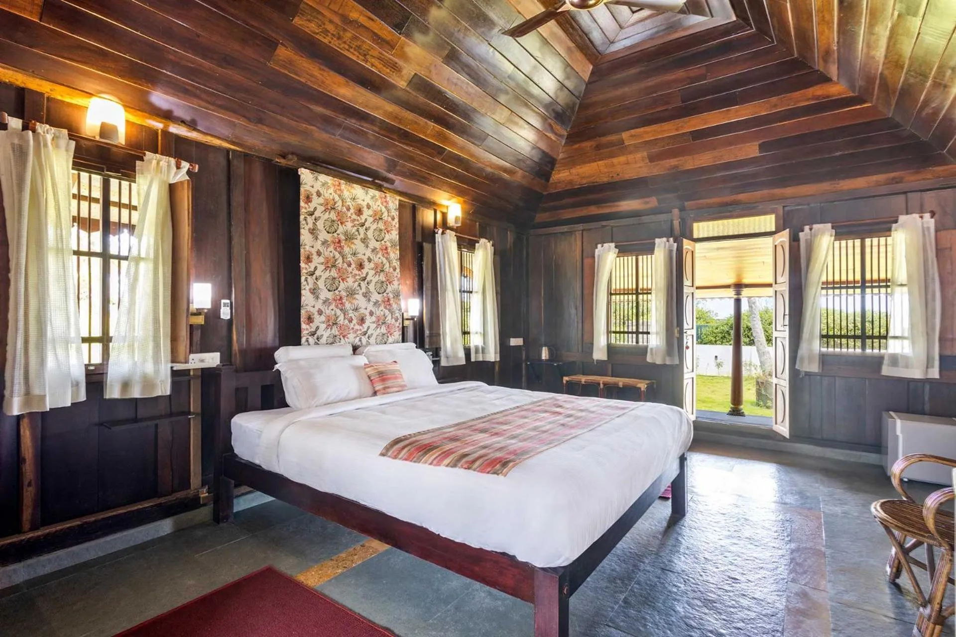 Bedroom, Bed in Deshadan's Tarangi Beach Villas,Marari