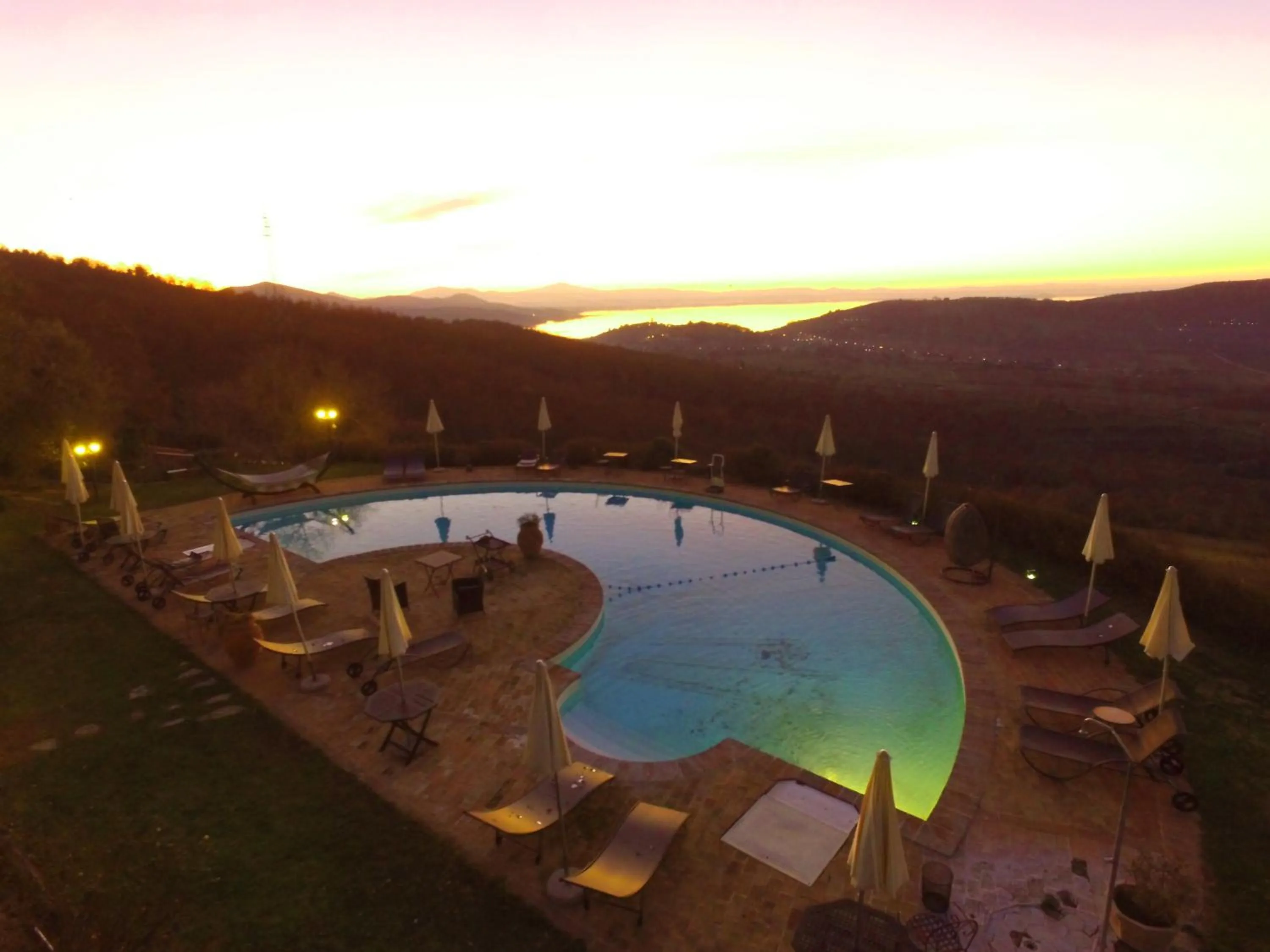 Swimming pool in EcoResort Il Cantico della Natura