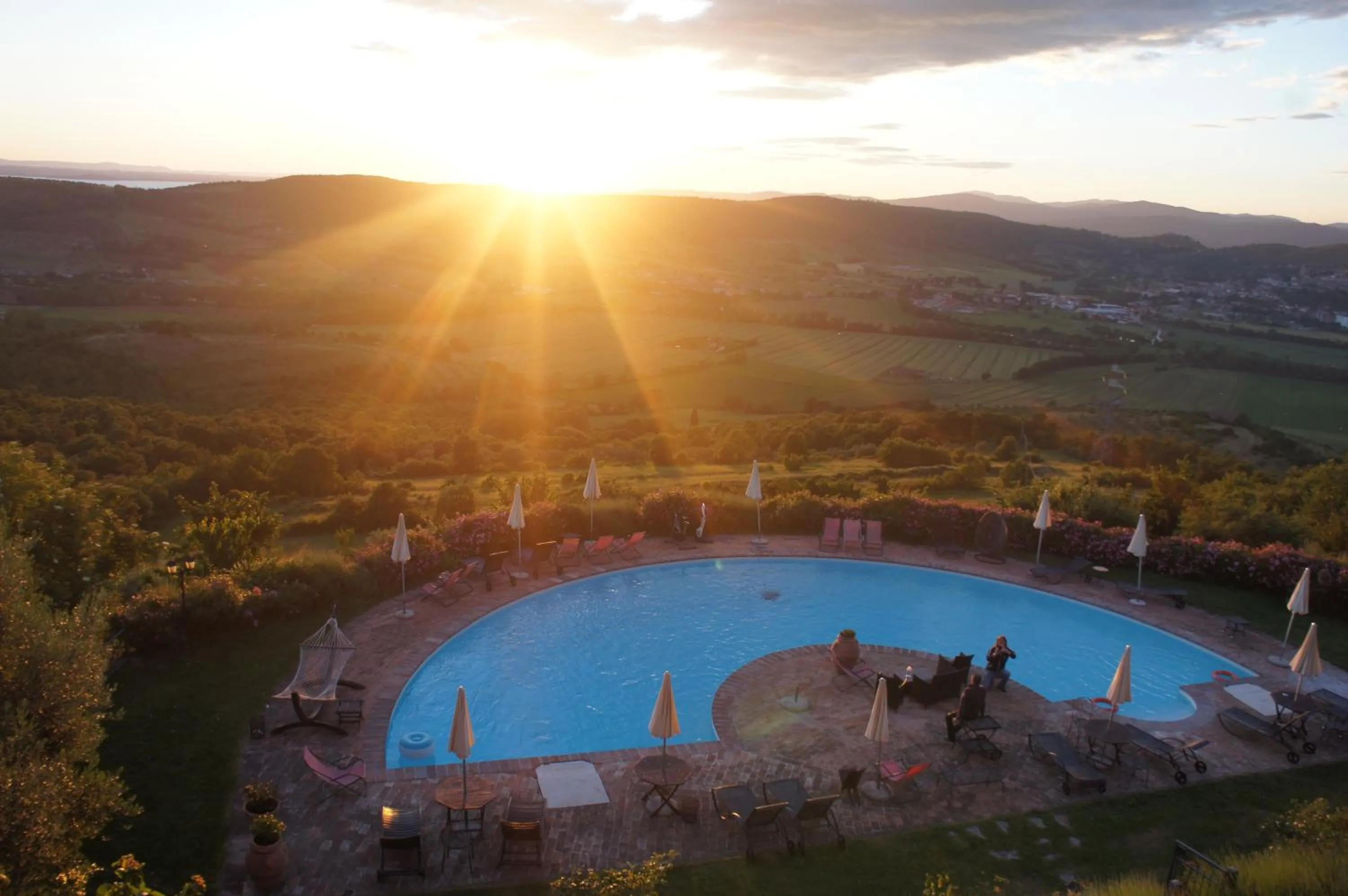 Bird's eye view in EcoResort Il Cantico della Natura