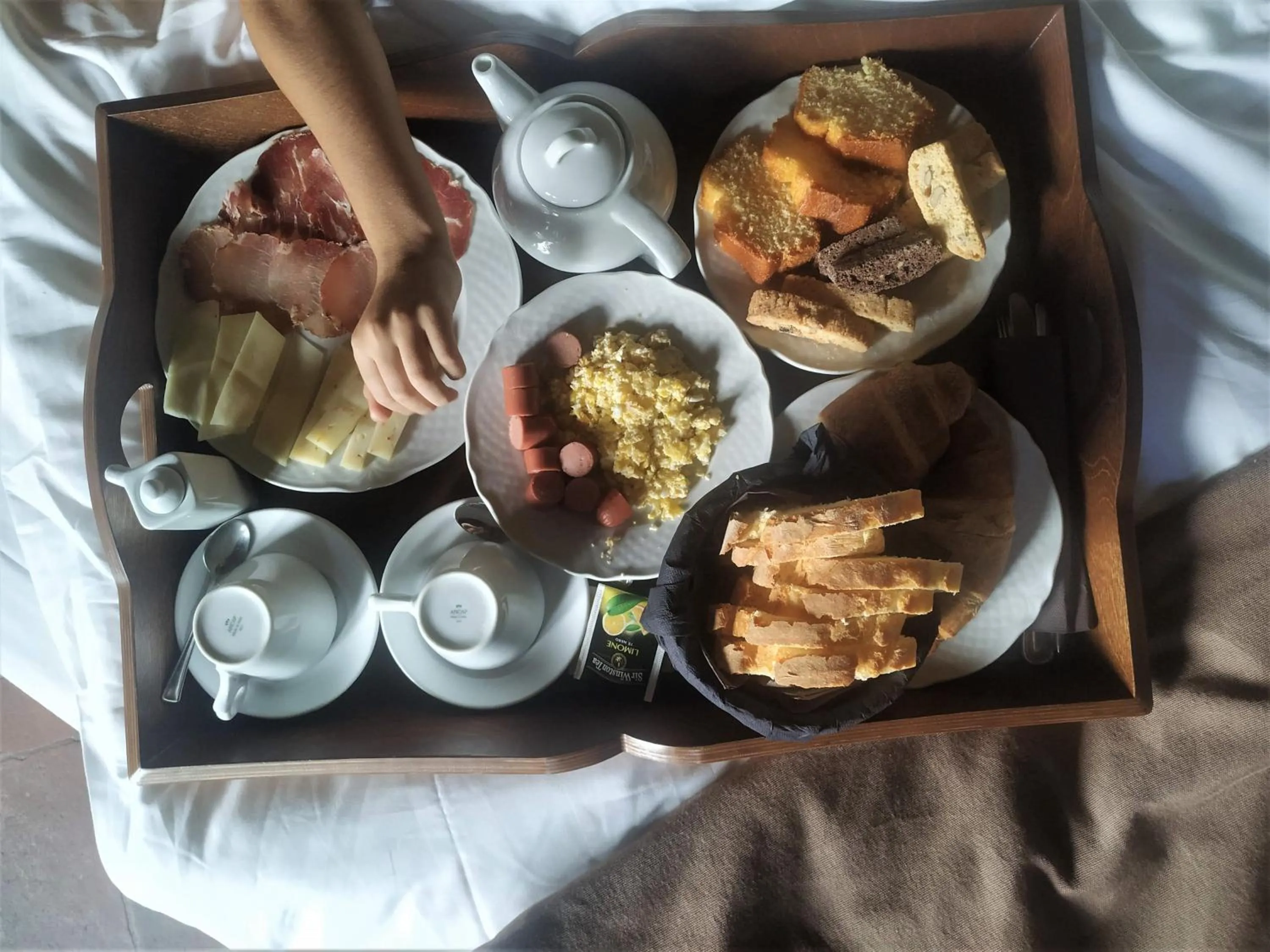 Breakfast in EcoResort Il Cantico della Natura