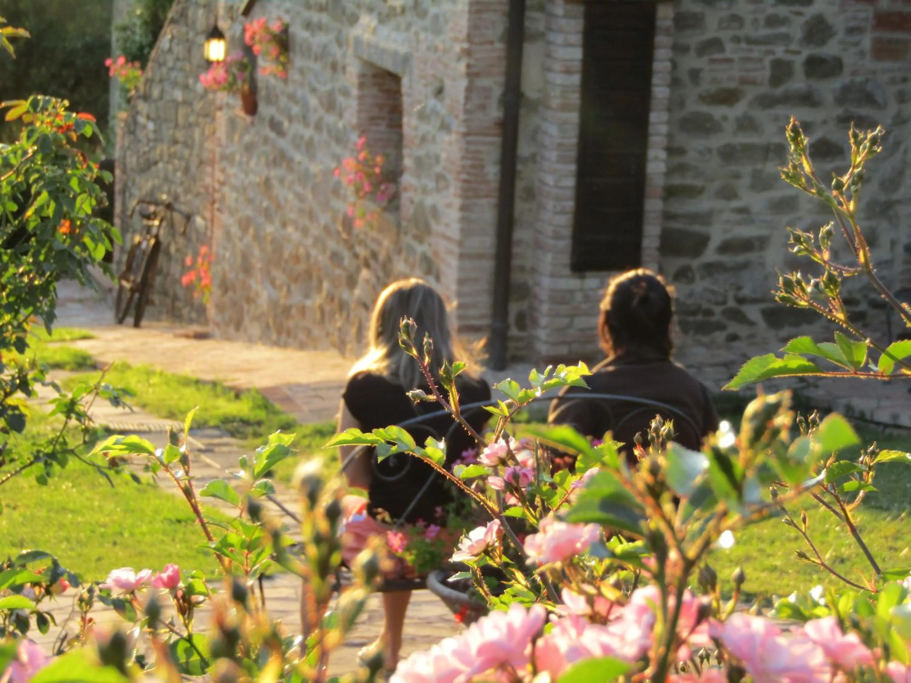 Garden in EcoResort Il Cantico della Natura