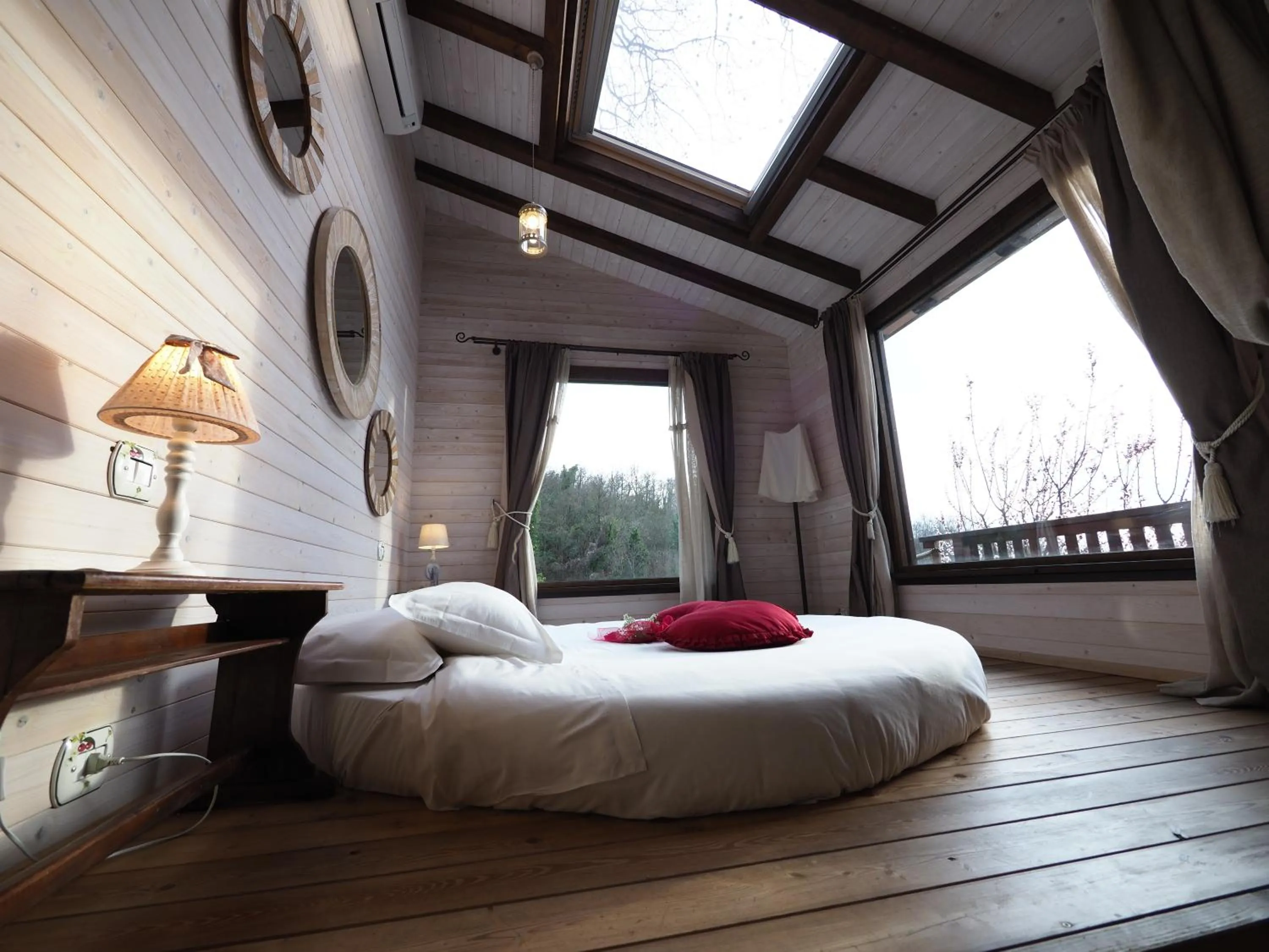 Bed in EcoResort Il Cantico della Natura