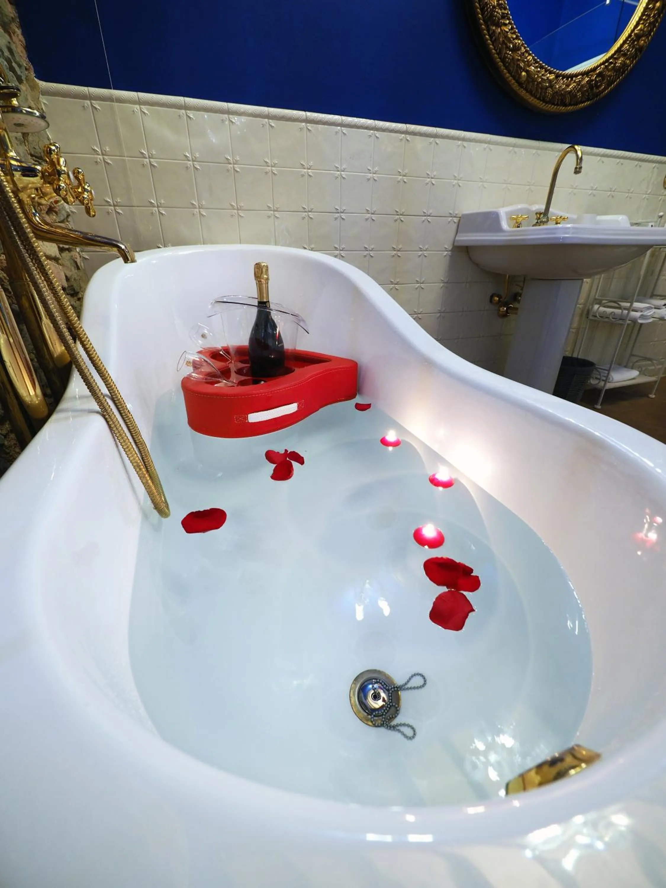 Bathroom in EcoResort Il Cantico della Natura