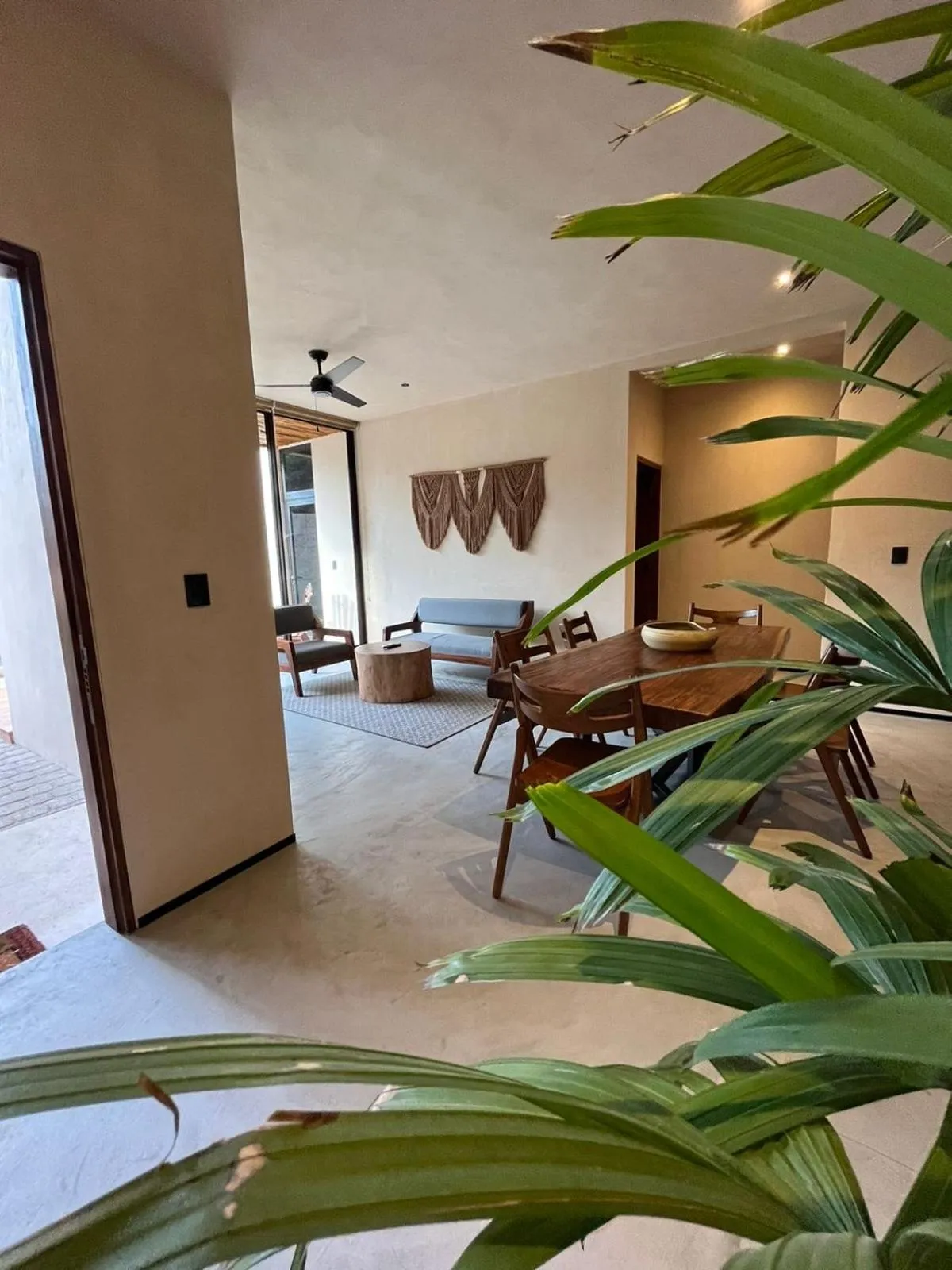 Seating area in La Veleta luxury condos