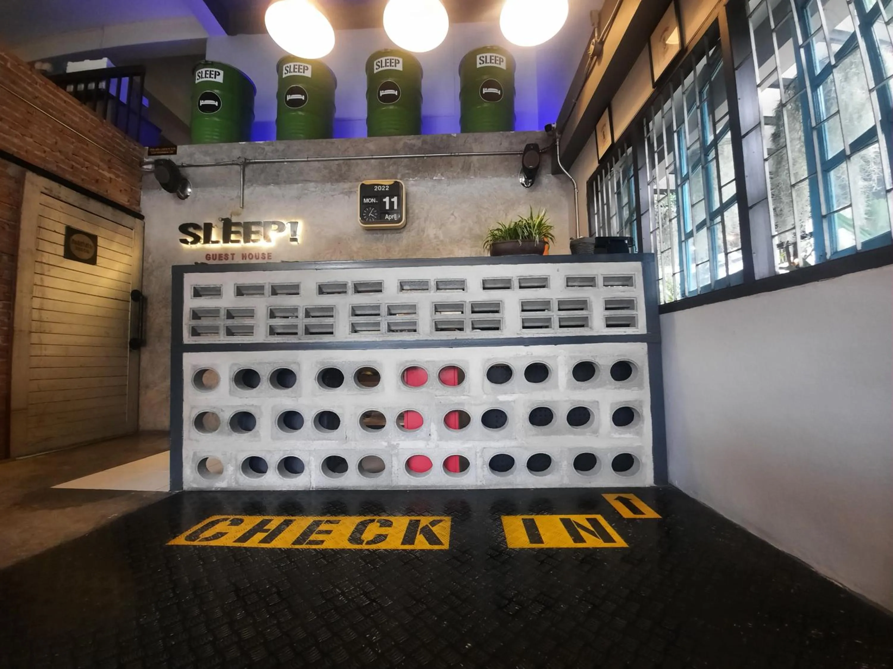 Lobby or reception in Sleep Guesthouse