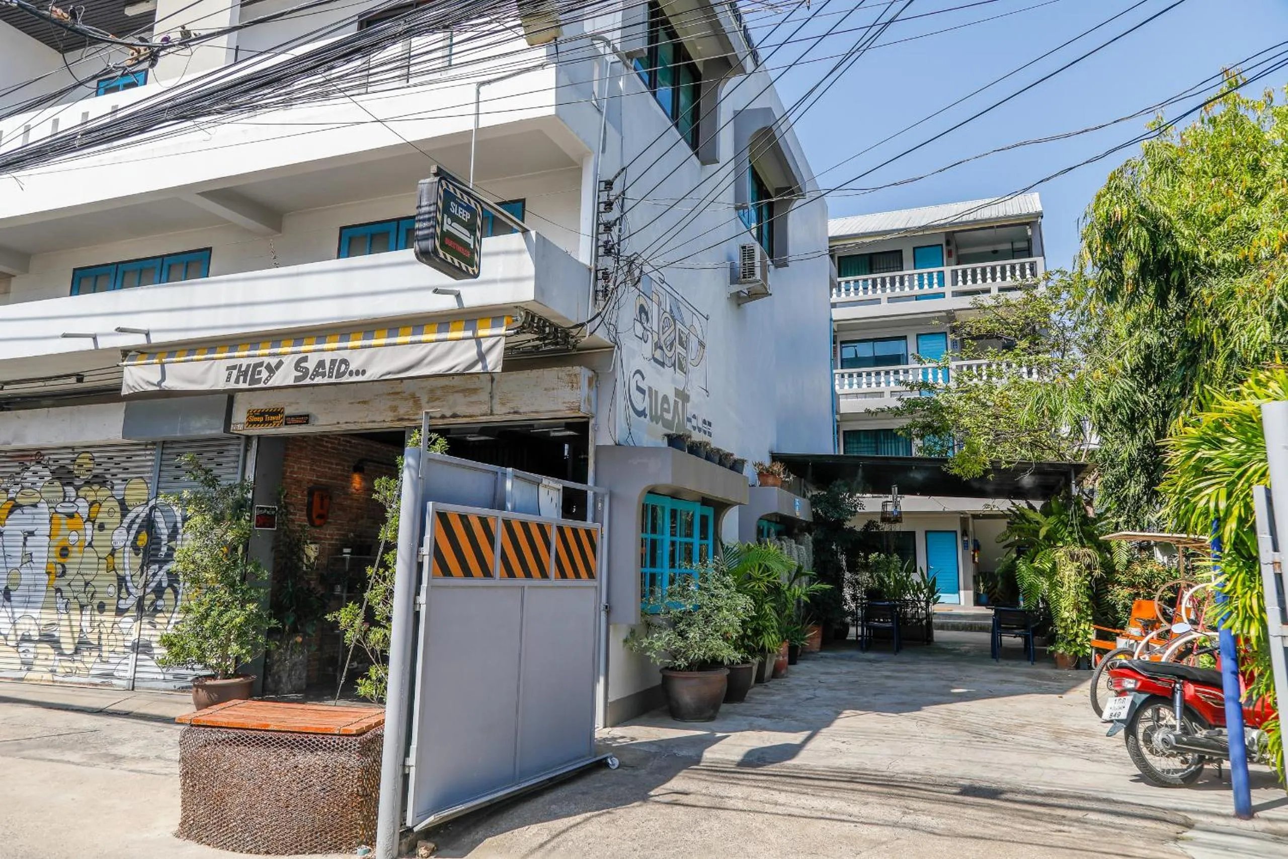 Property building in Sleep Guesthouse