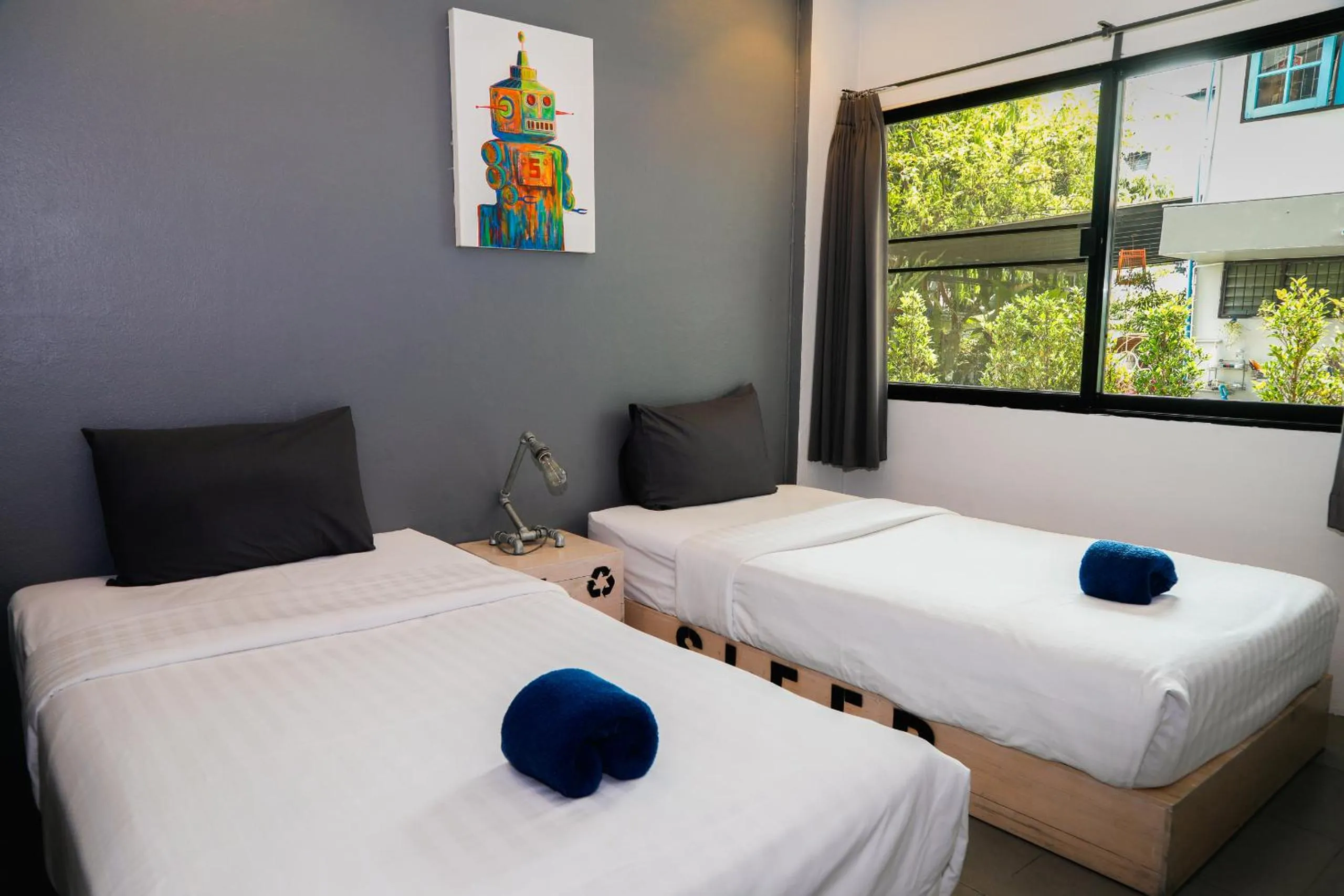 Bed in Sleep Guesthouse