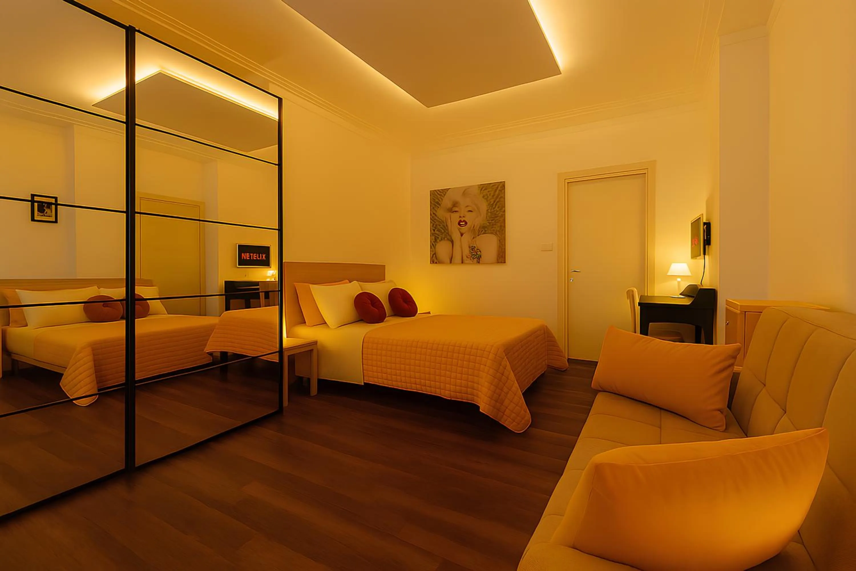 Bedroom, Bed in La Dimora degli Artisti