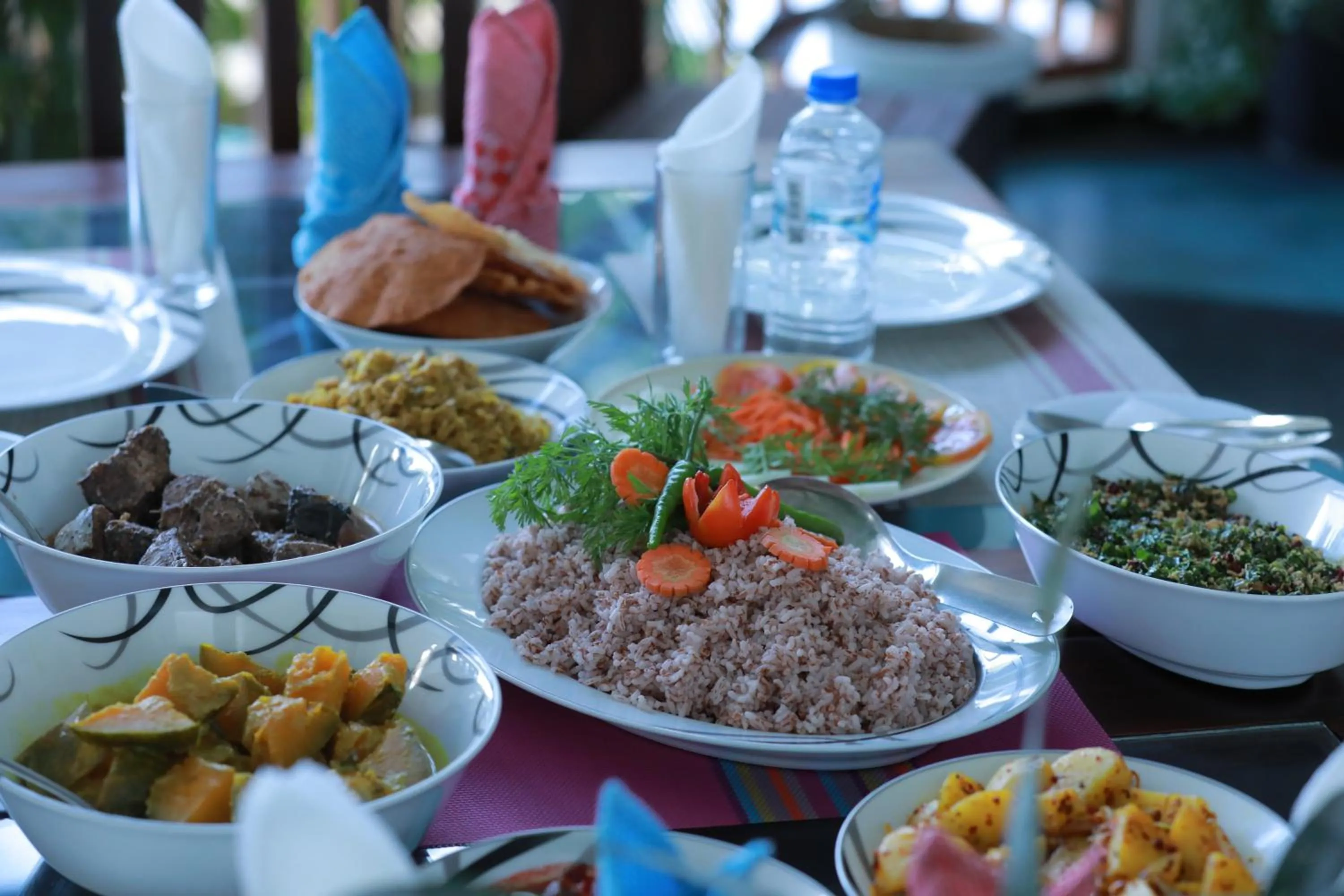 Food and drinks in Hotel Bay Watch Unawatuna