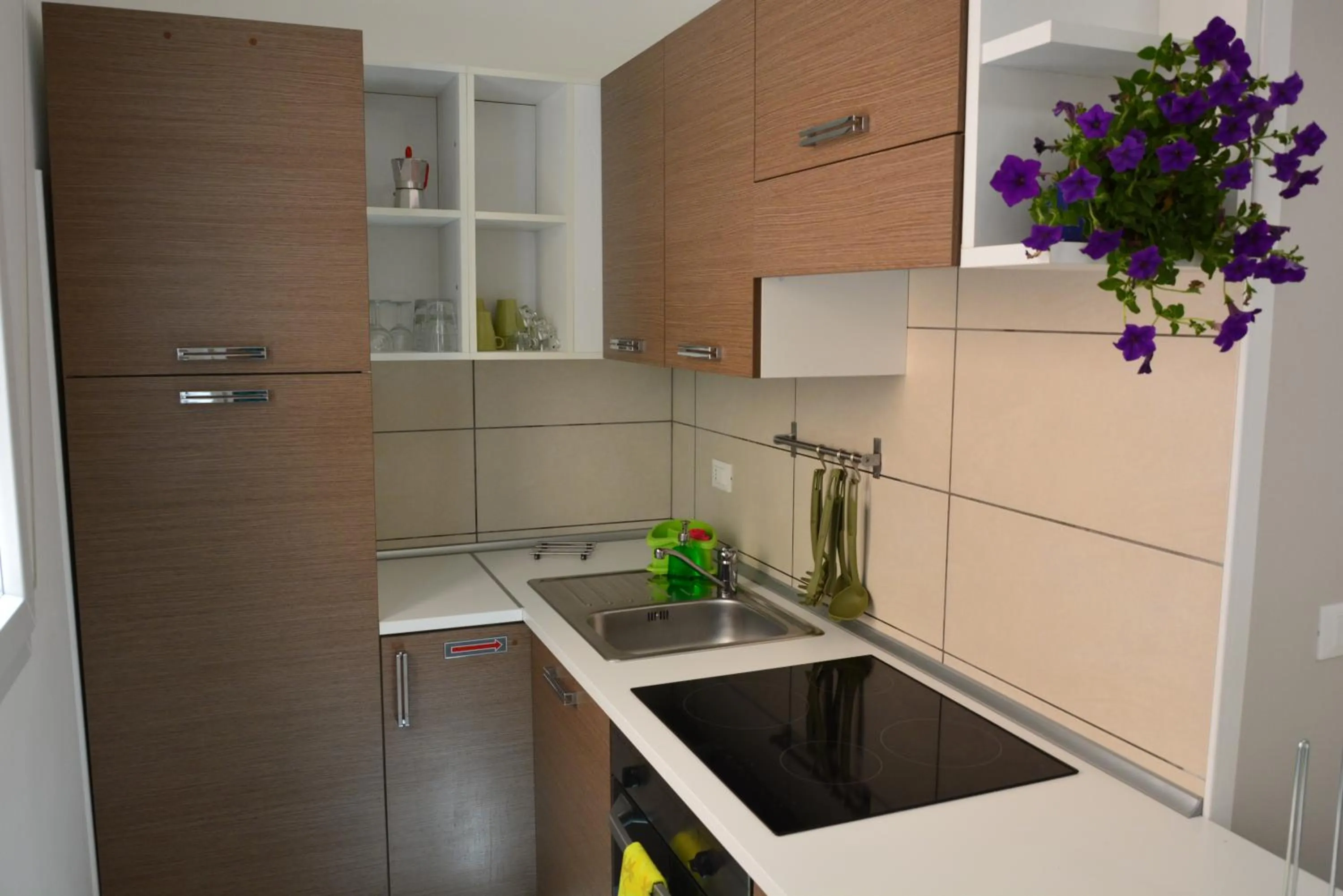 Kitchen or kitchenette in Green Residence