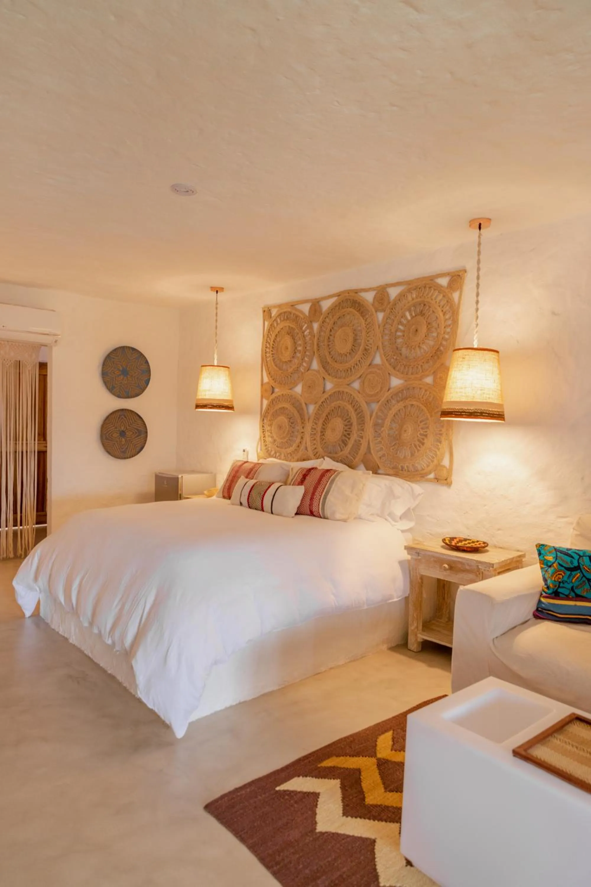 Bed in Bora Bora Cartagena