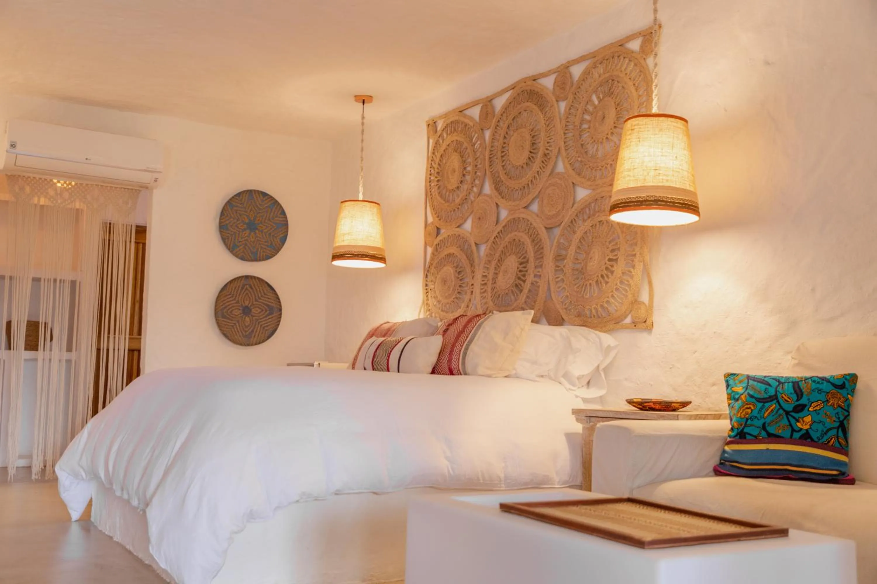 Bed in Bora Bora Cartagena