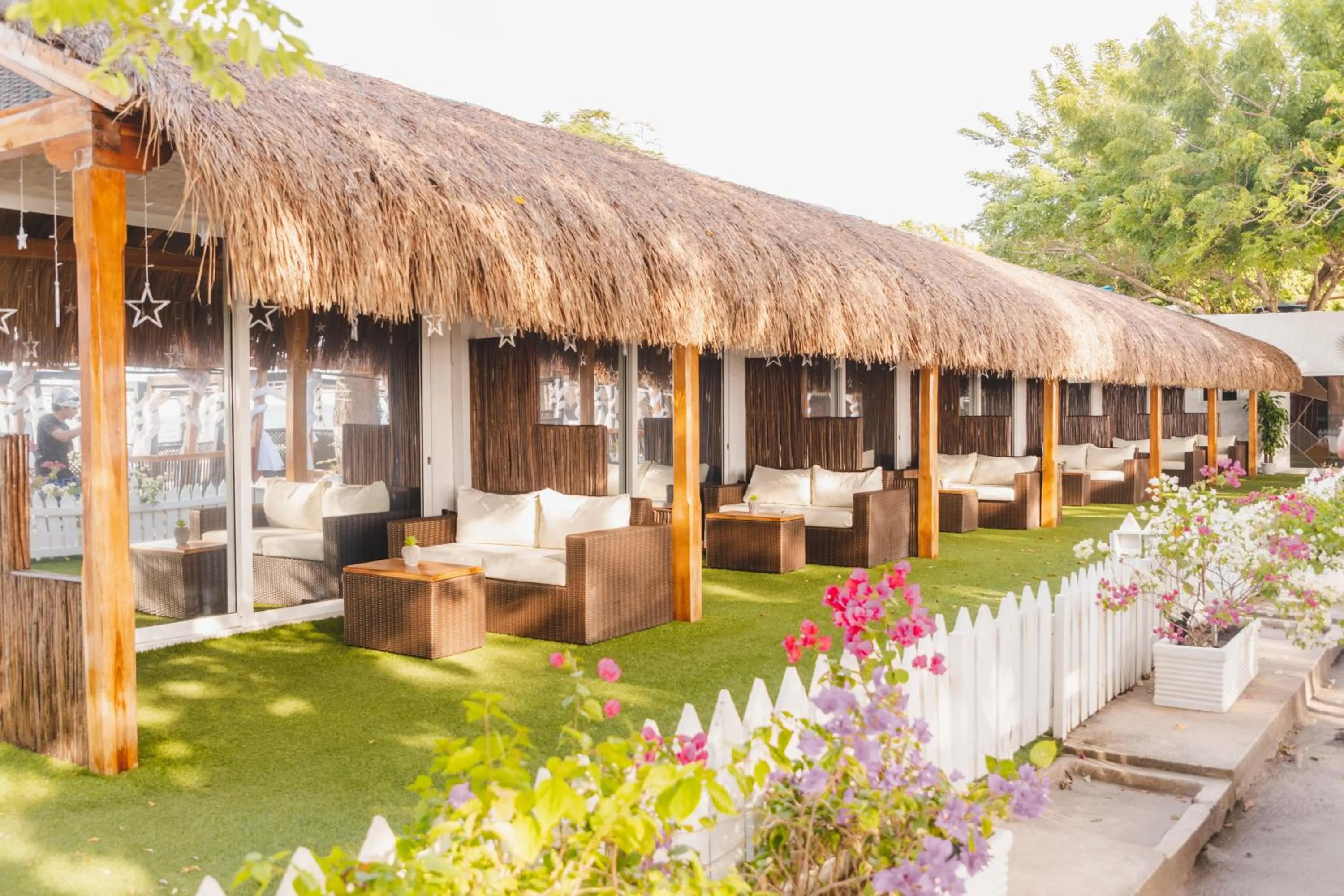 Seating area in Bora Bora Cartagena