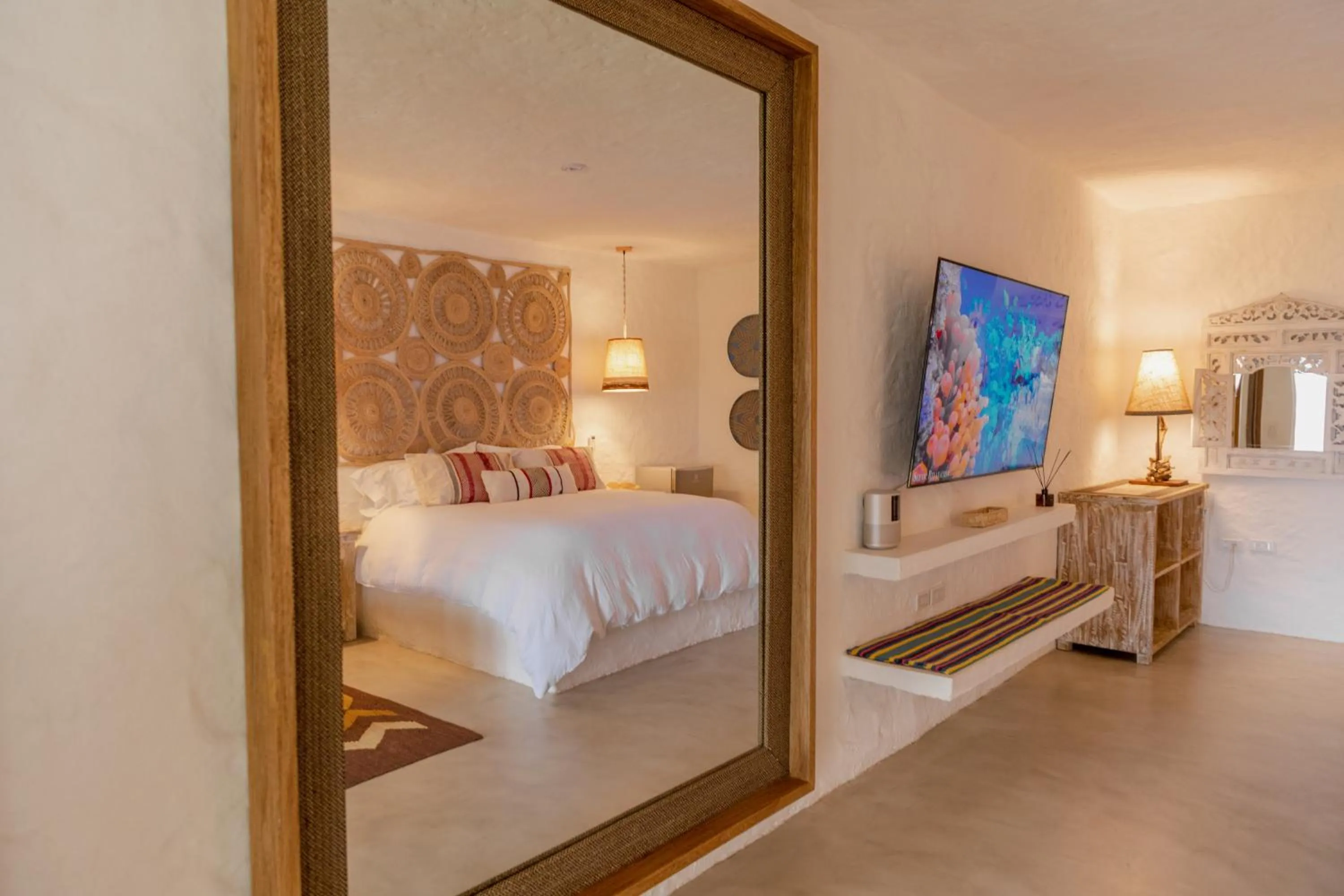 Bed in Bora Bora Cartagena