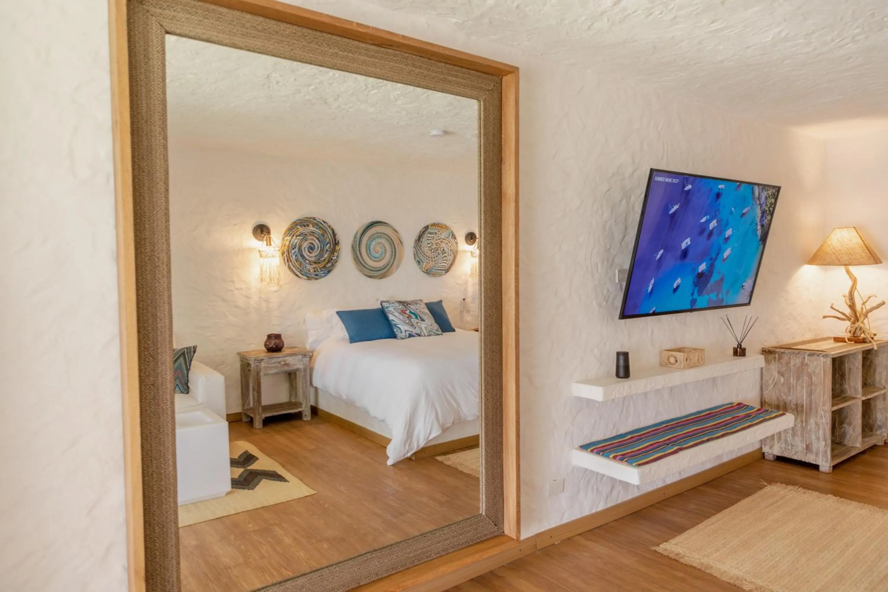 Bed in Bora Bora Cartagena